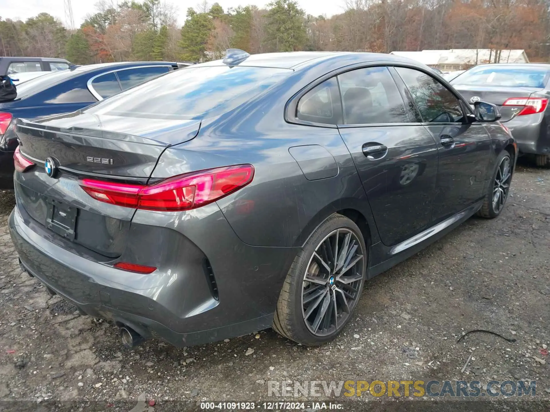4 fotografías del automóvil dañado WBA73AK06M7H06783 BMW 228I GRAN COUPE 2021