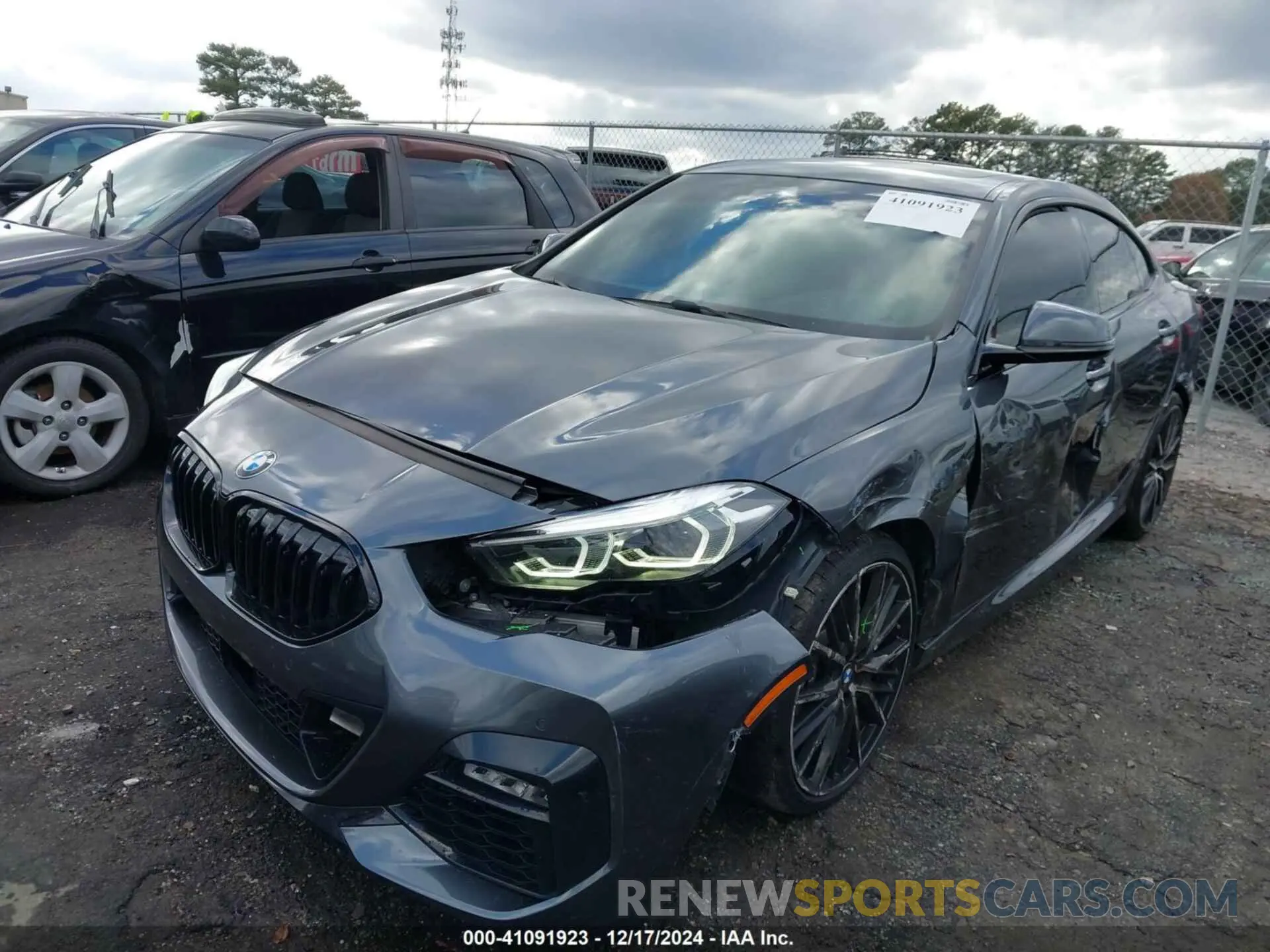 6 fotografías del automóvil dañado WBA73AK06M7H06783 BMW 228I GRAN COUPE 2021