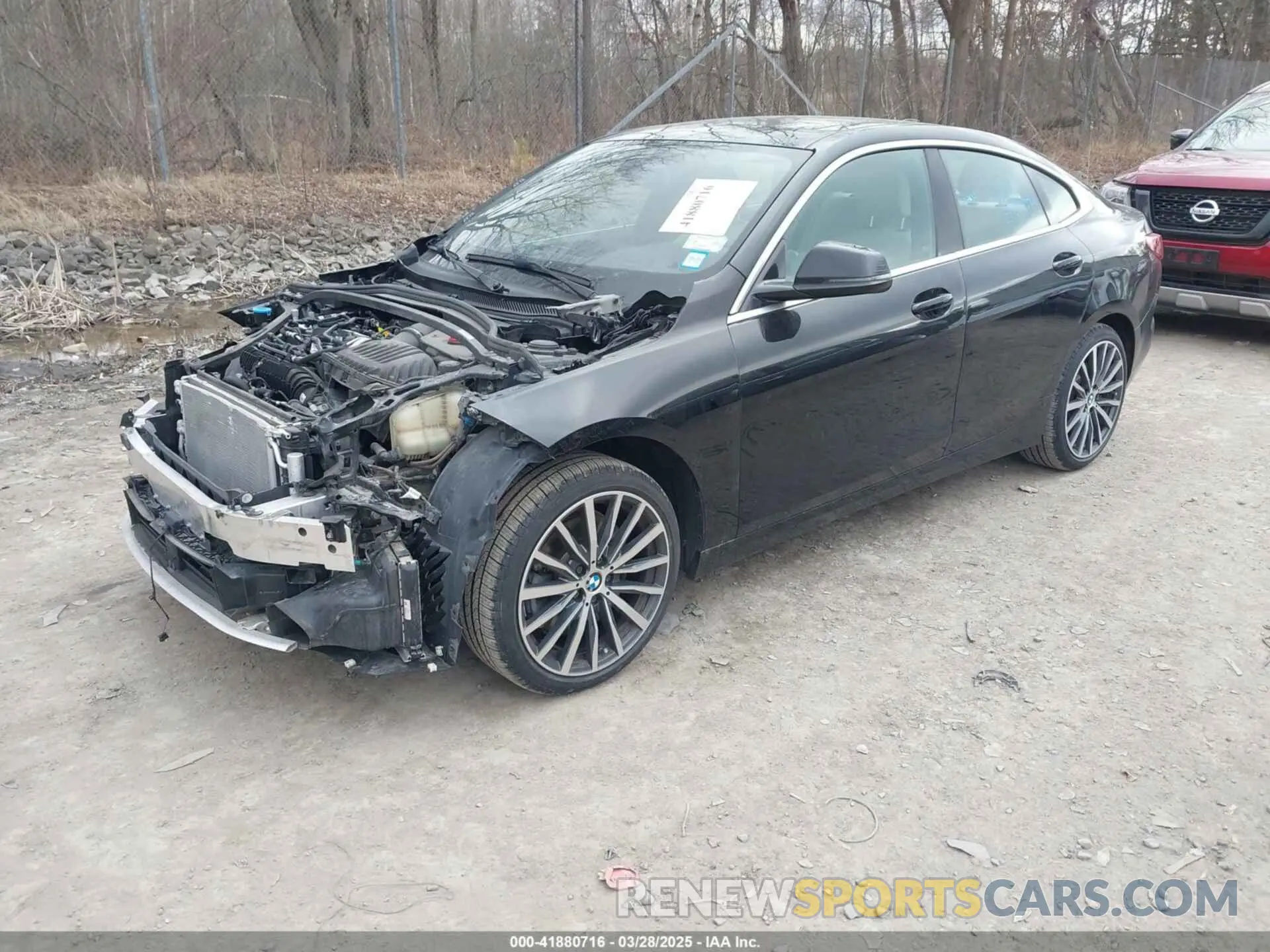 2 fotografías del automóvil dañado WBA73AK07M7G29972 BMW 228I GRAN COUPE 2021