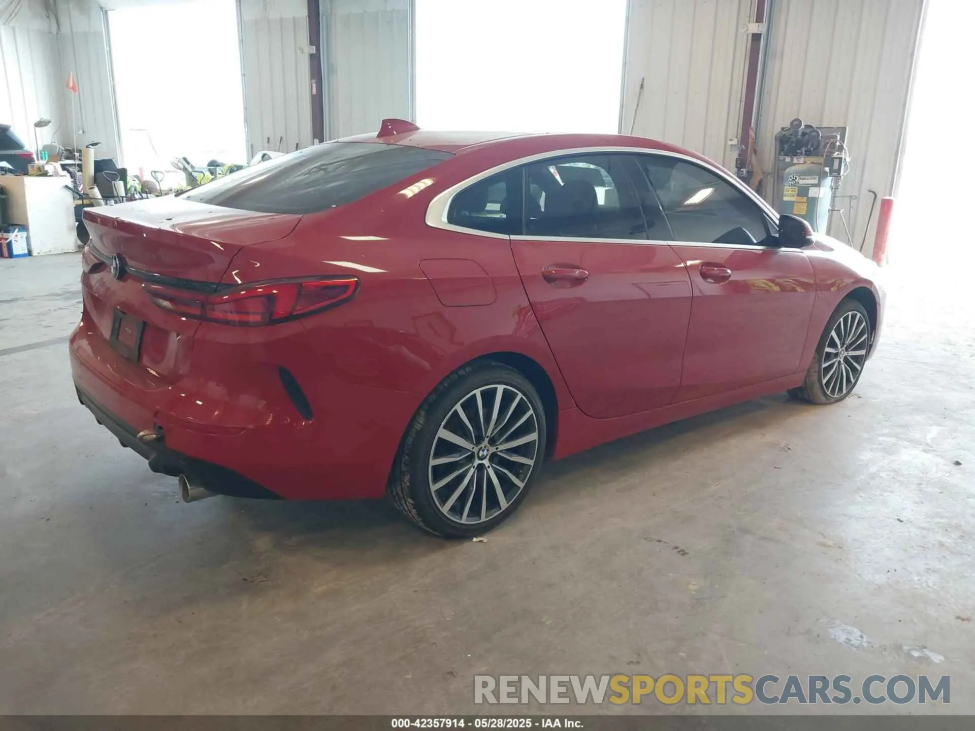 4 fotografías del automóvil dañado WBA73AK07M7J08053 BMW 228I GRAN COUPE 2021