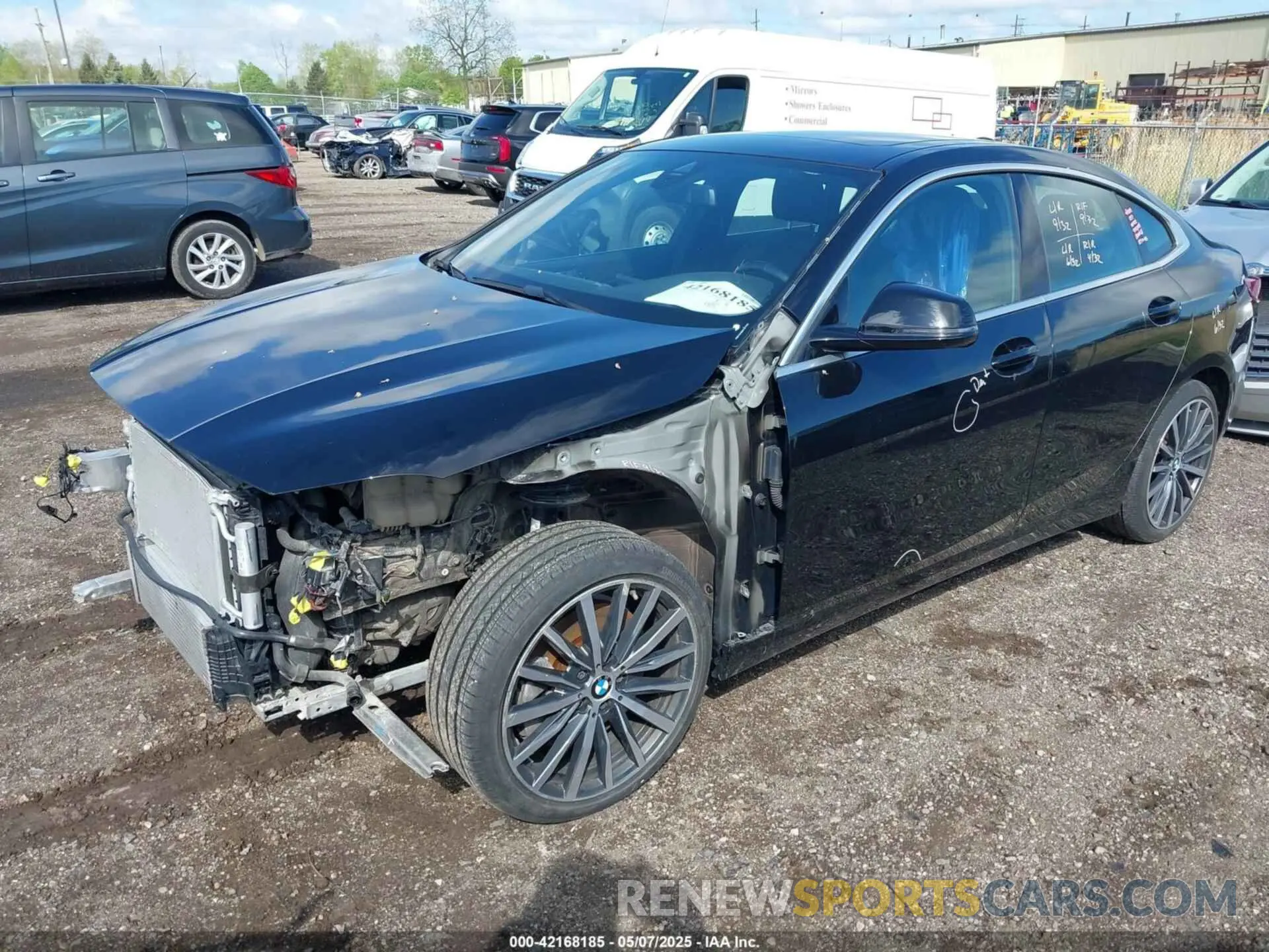 2 fotografías del automóvil dañado WBA73AK08M7J51154 BMW 228I GRAN COUPE 2021