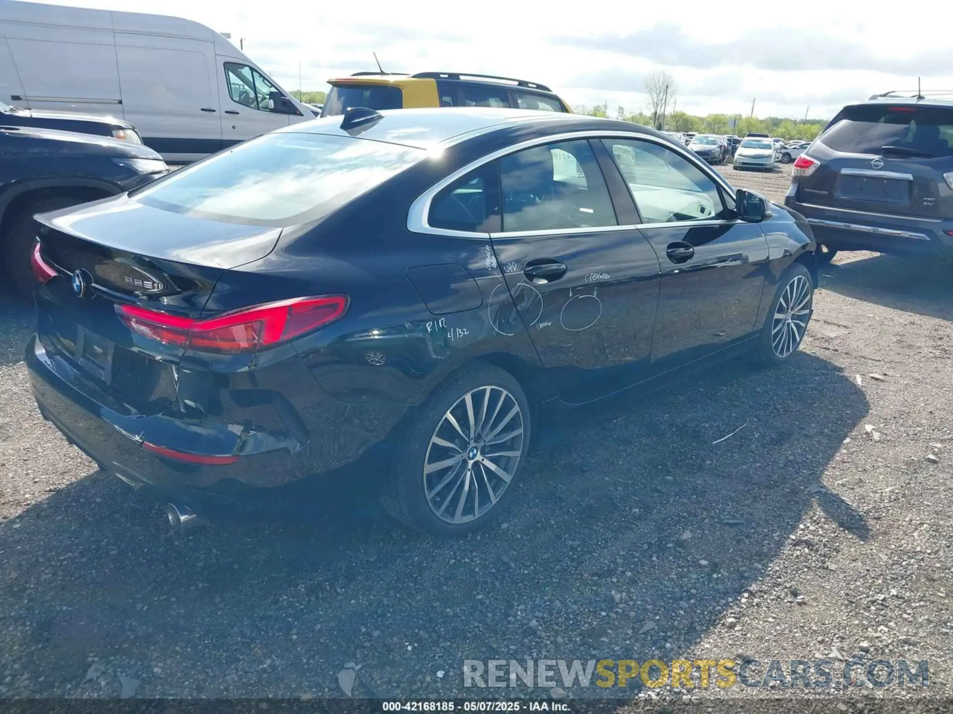 4 fotografías del automóvil dañado WBA73AK08M7J51154 BMW 228I GRAN COUPE 2021