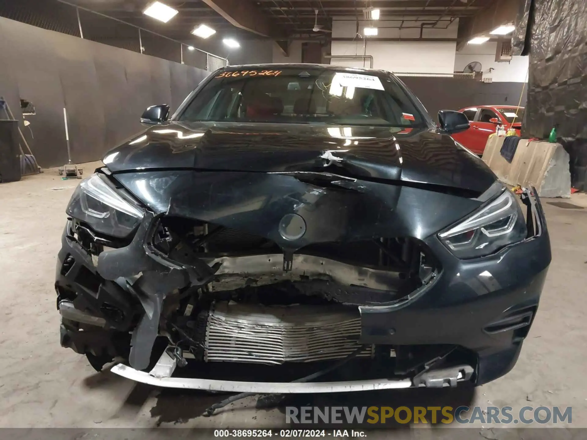 12 fotografías del automóvil dañado WBA73AK0XM7G39864 BMW 228I GRAN COUPE 2021