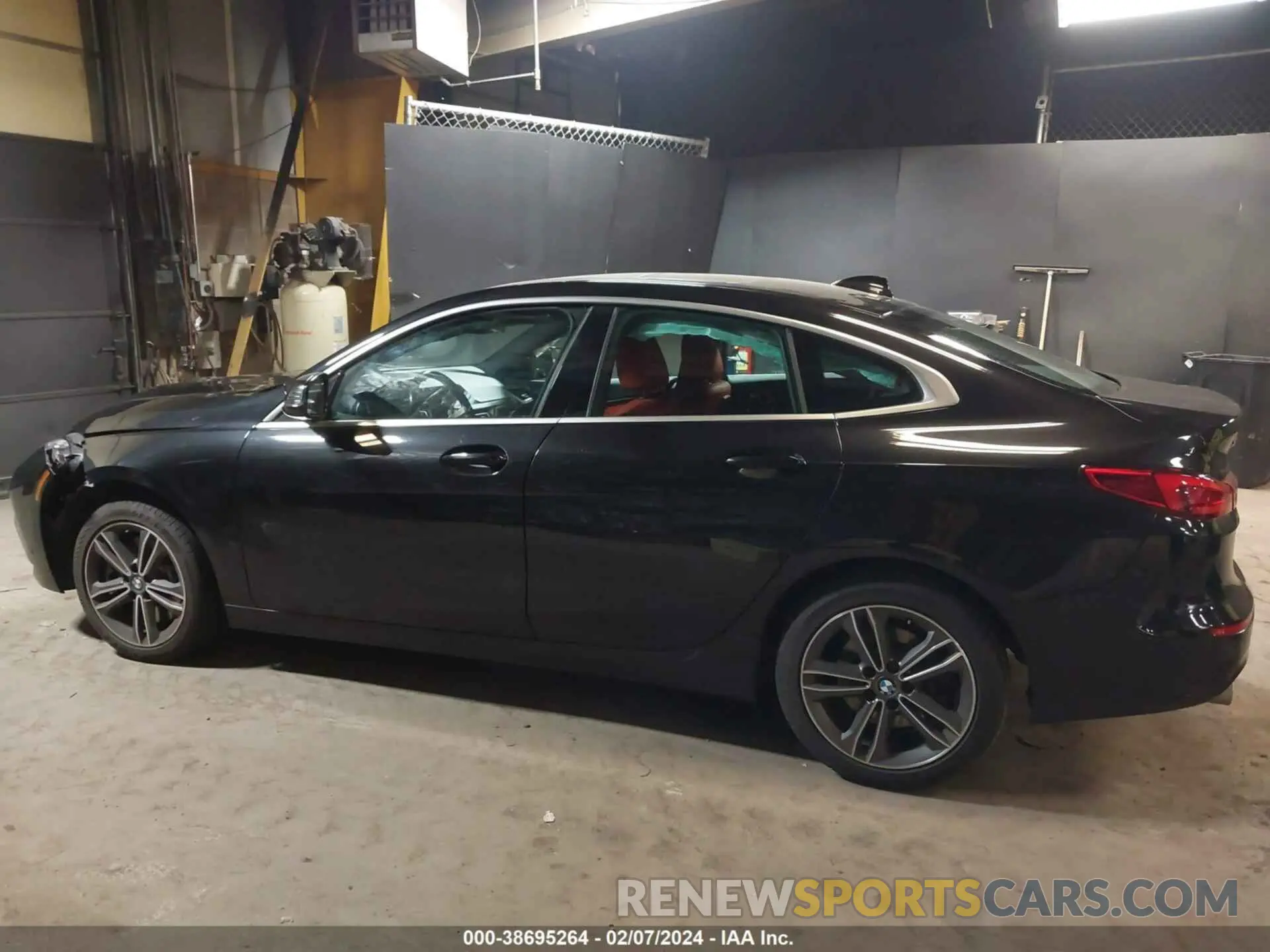 14 fotografías del automóvil dañado WBA73AK0XM7G39864 BMW 228I GRAN COUPE 2021