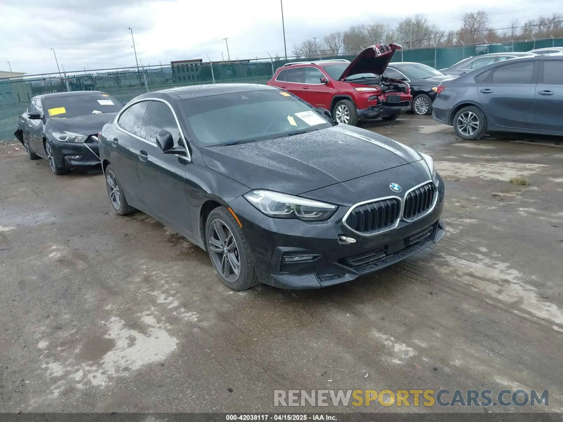 1 fotografías del automóvil dañado WBA73AK0XM7H53721 BMW 228I GRAN COUPE 2021