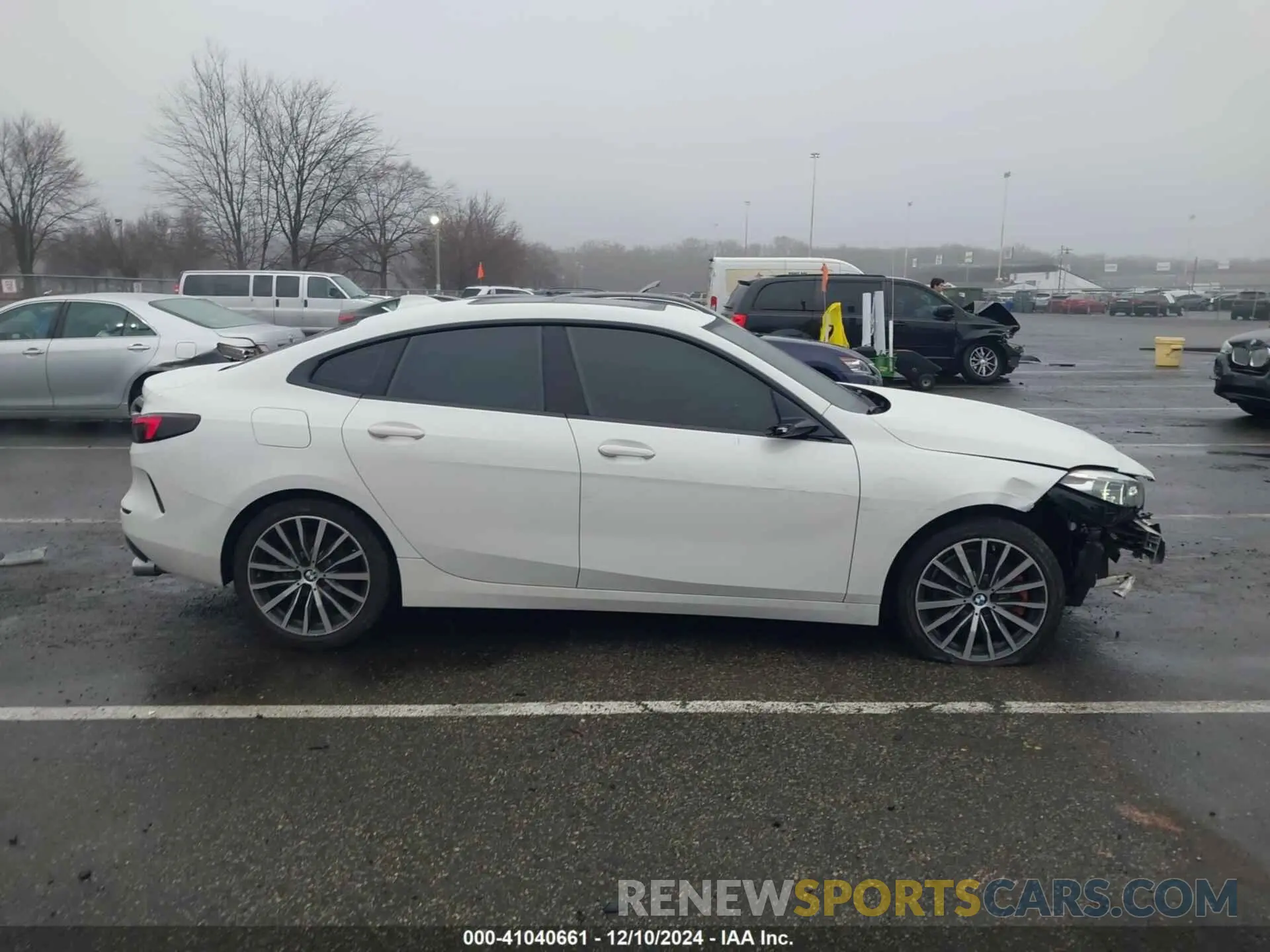 13 fotografías del automóvil dañado WBA73AK0XM7J36980 BMW 228I GRAN COUPE 2021