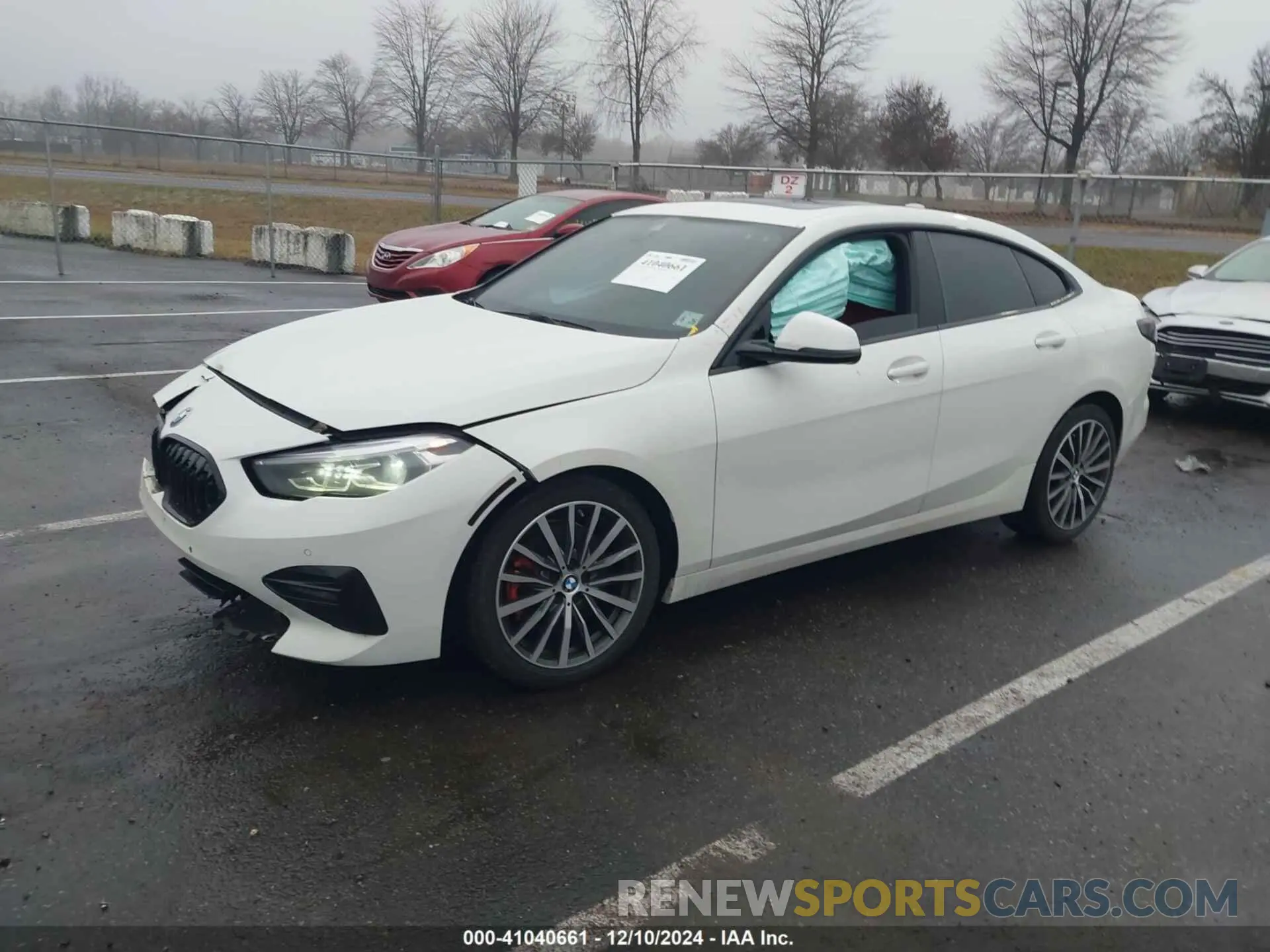 2 fotografías del automóvil dañado WBA73AK0XM7J36980 BMW 228I GRAN COUPE 2021