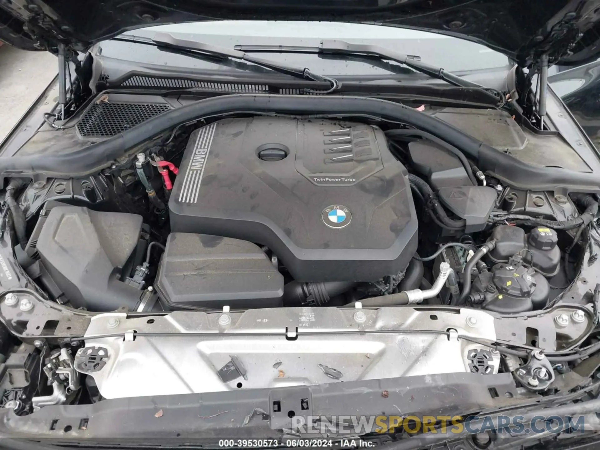 10 fotografías del automóvil dañado 3MW23CM01N8C18082 BMW 230 2022