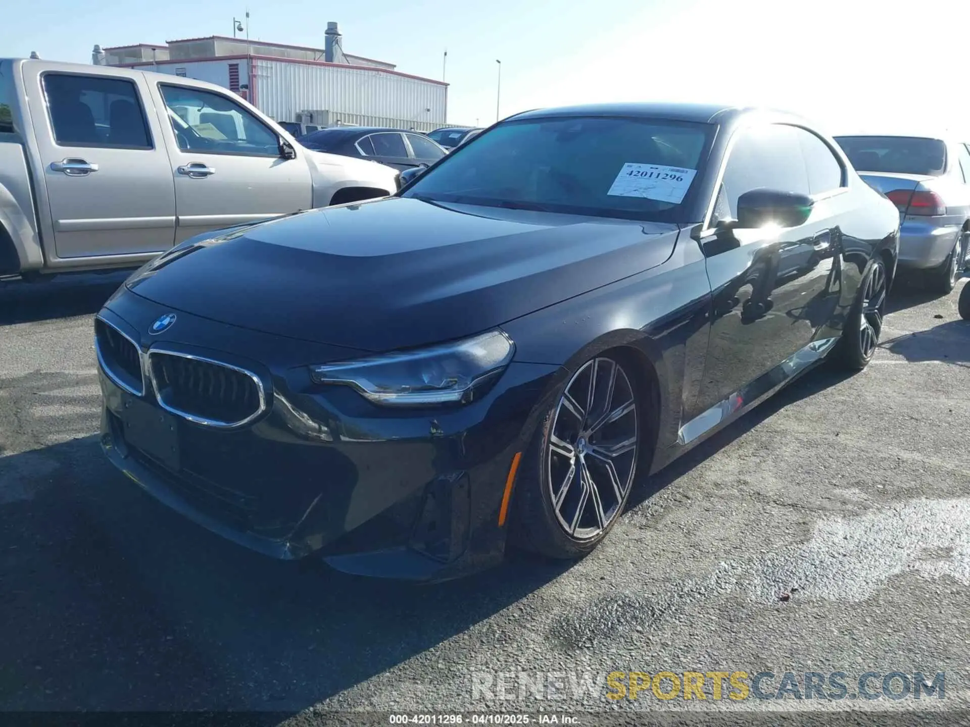 2 fotografías del automóvil dañado 3MW23CM02N8C59188 BMW 230 2022