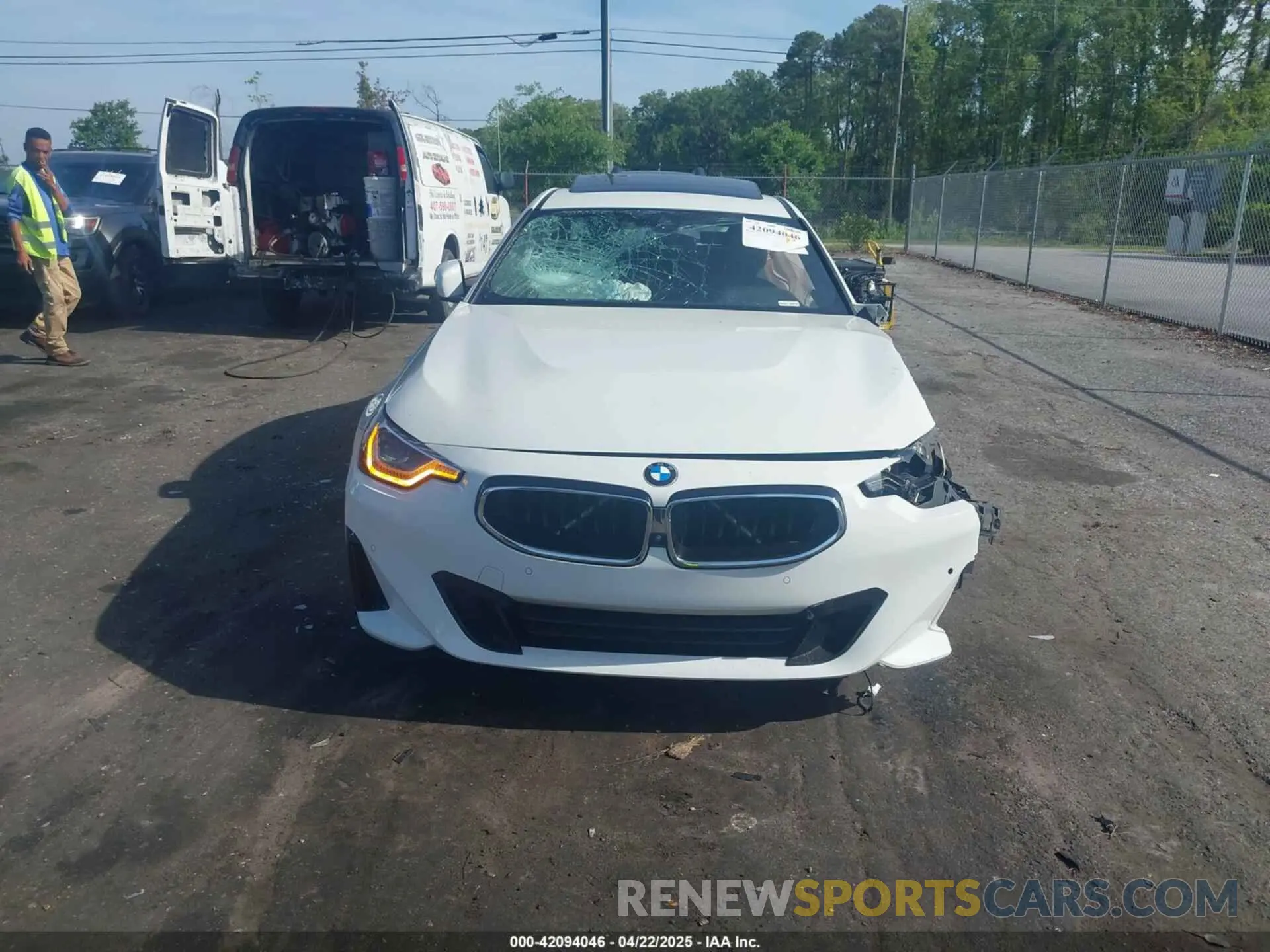11 fotografías del automóvil dañado 3MW23CM0XN8C48827 BMW 230 2022