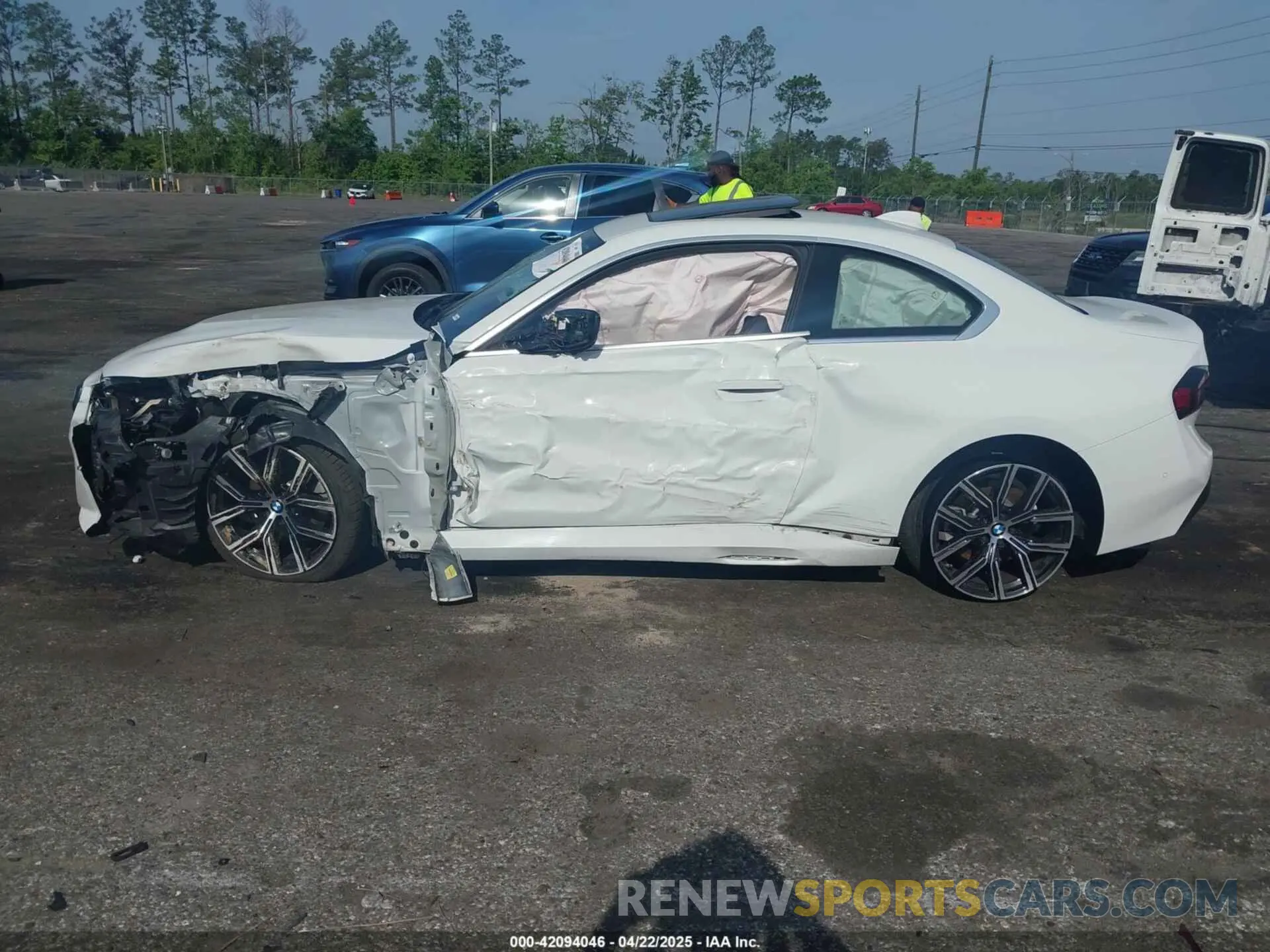 13 fotografías del automóvil dañado 3MW23CM0XN8C48827 BMW 230 2022