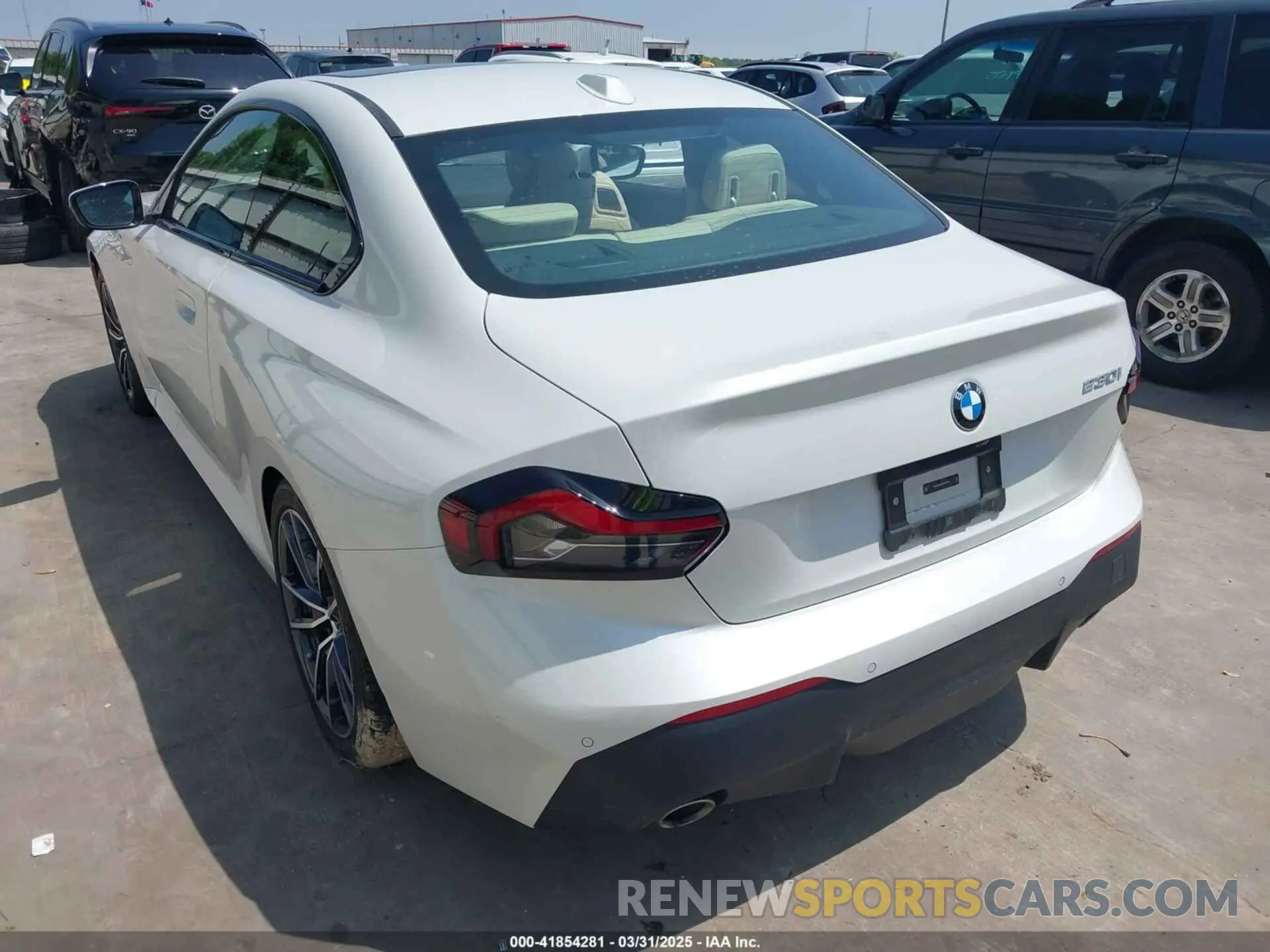 3 fotografías del automóvil dañado 3MW23CM08P8D62439 BMW 230 2023