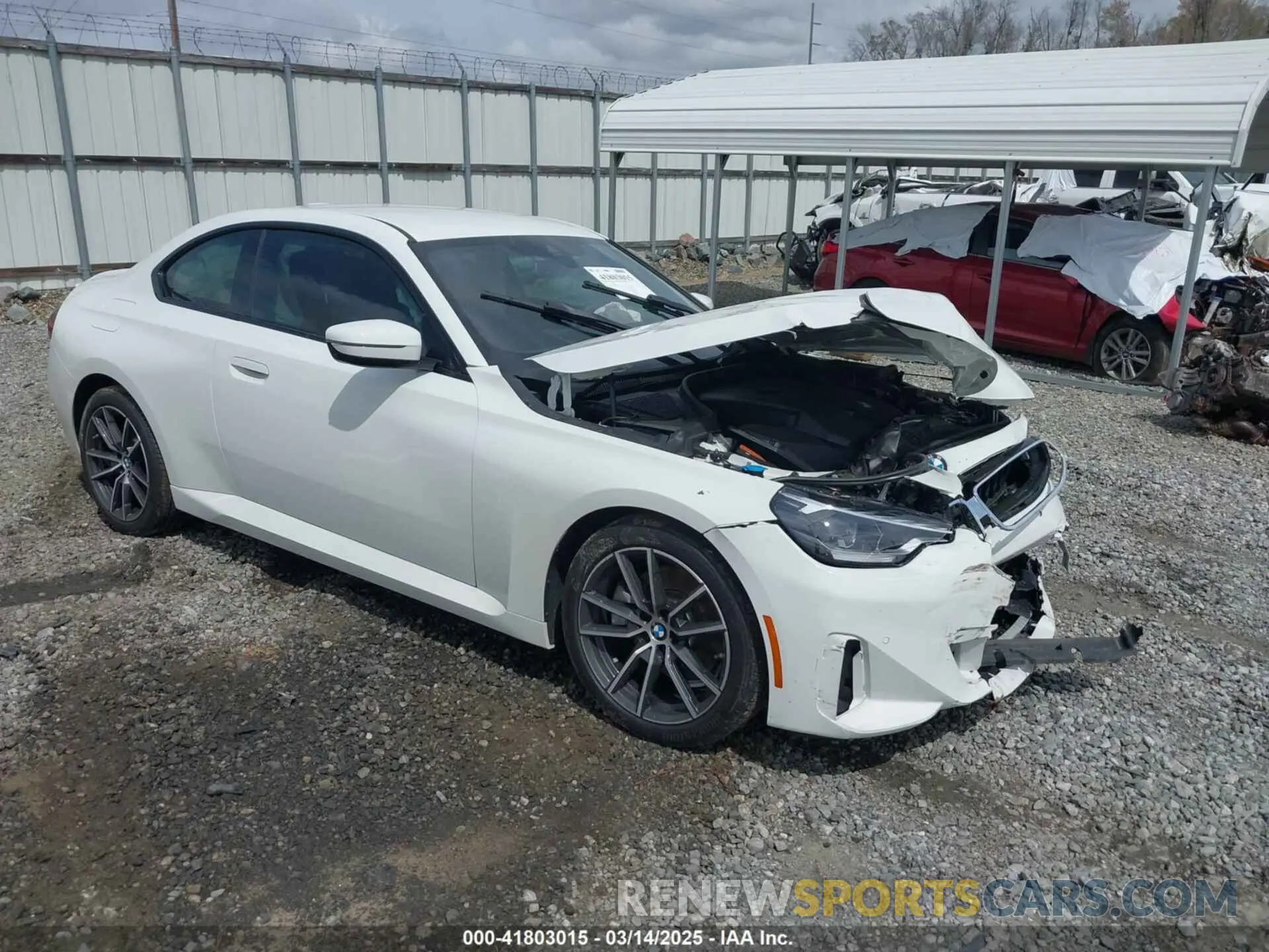 1 fotografías del automóvil dañado 3MW23CM05R8E25175 BMW 230 2024