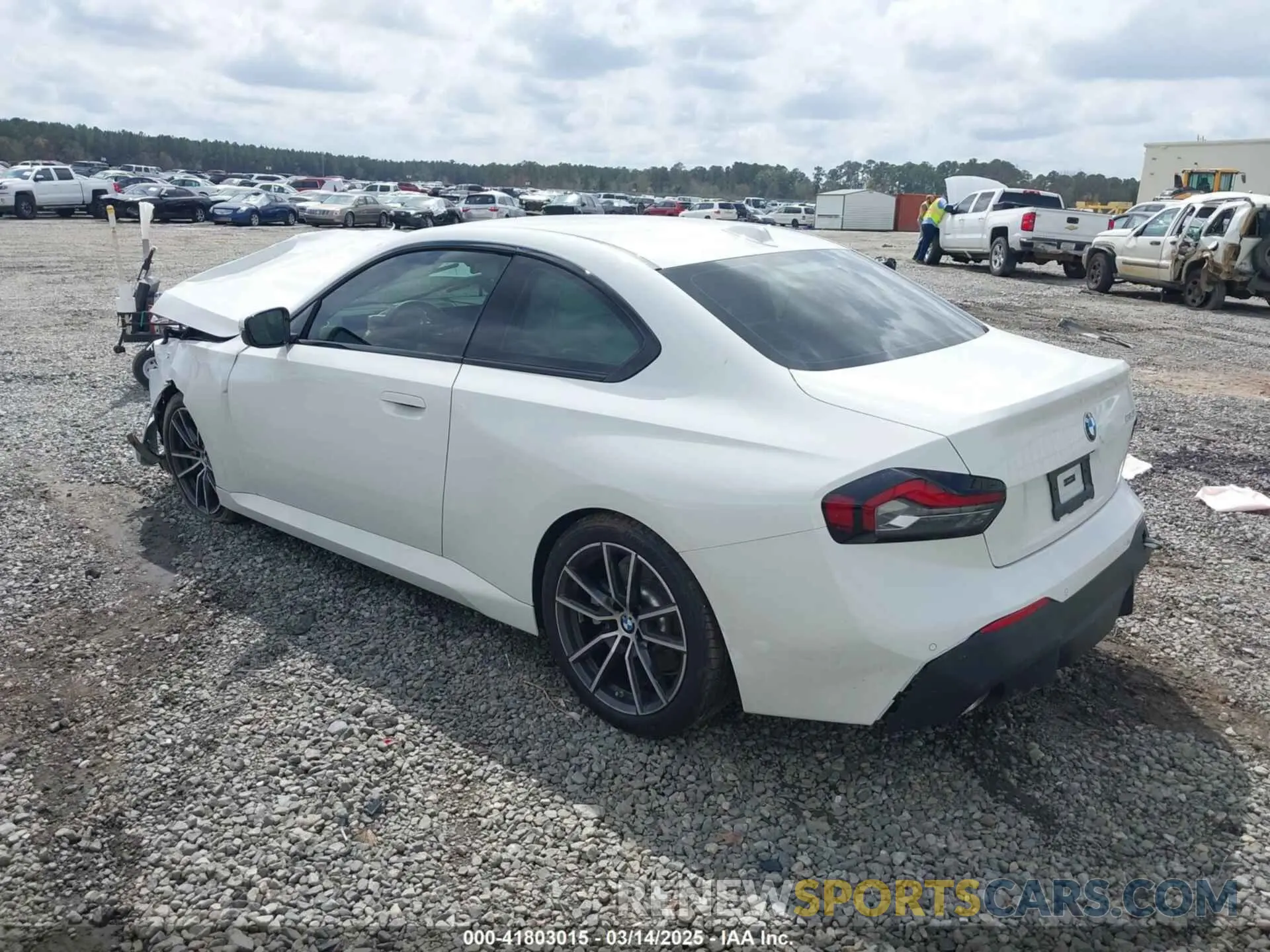 3 fotografías del automóvil dañado 3MW23CM05R8E25175 BMW 230 2024