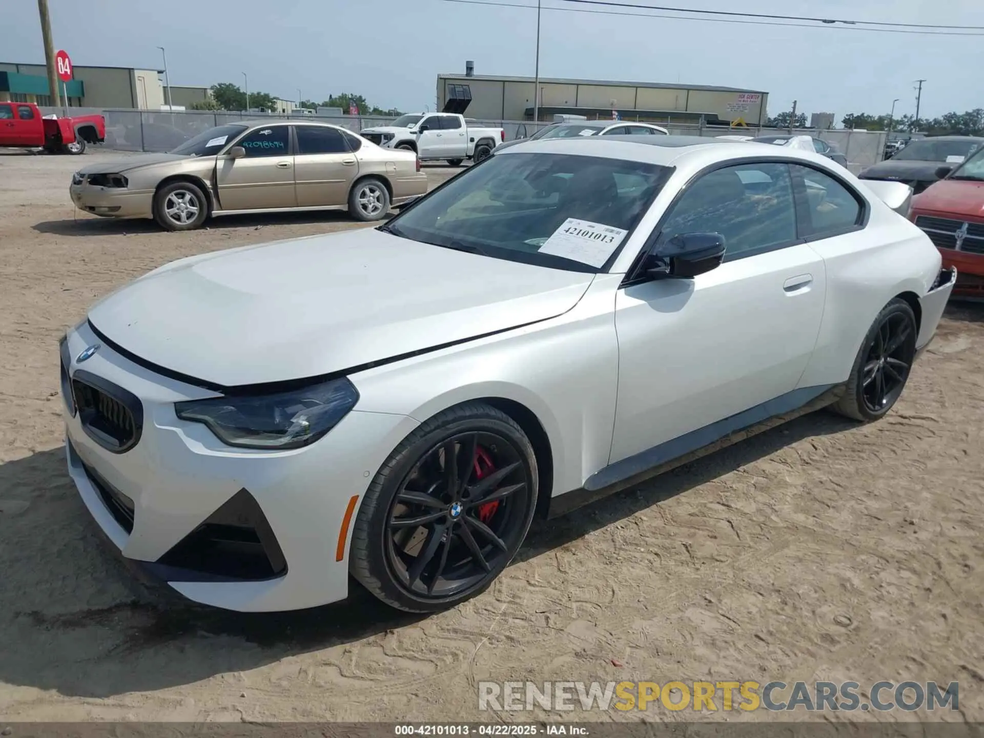 2 fotografías del automóvil dañado 3MW23CM06R8E85935 BMW 230 2024