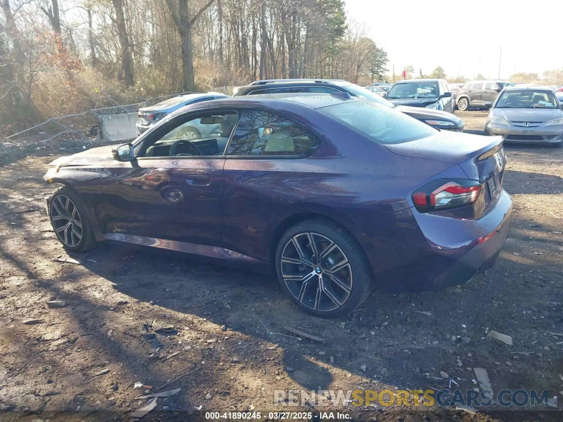 14 fotografías del automóvil dañado 3MW33CM0XR8E48049 BMW 230 2024