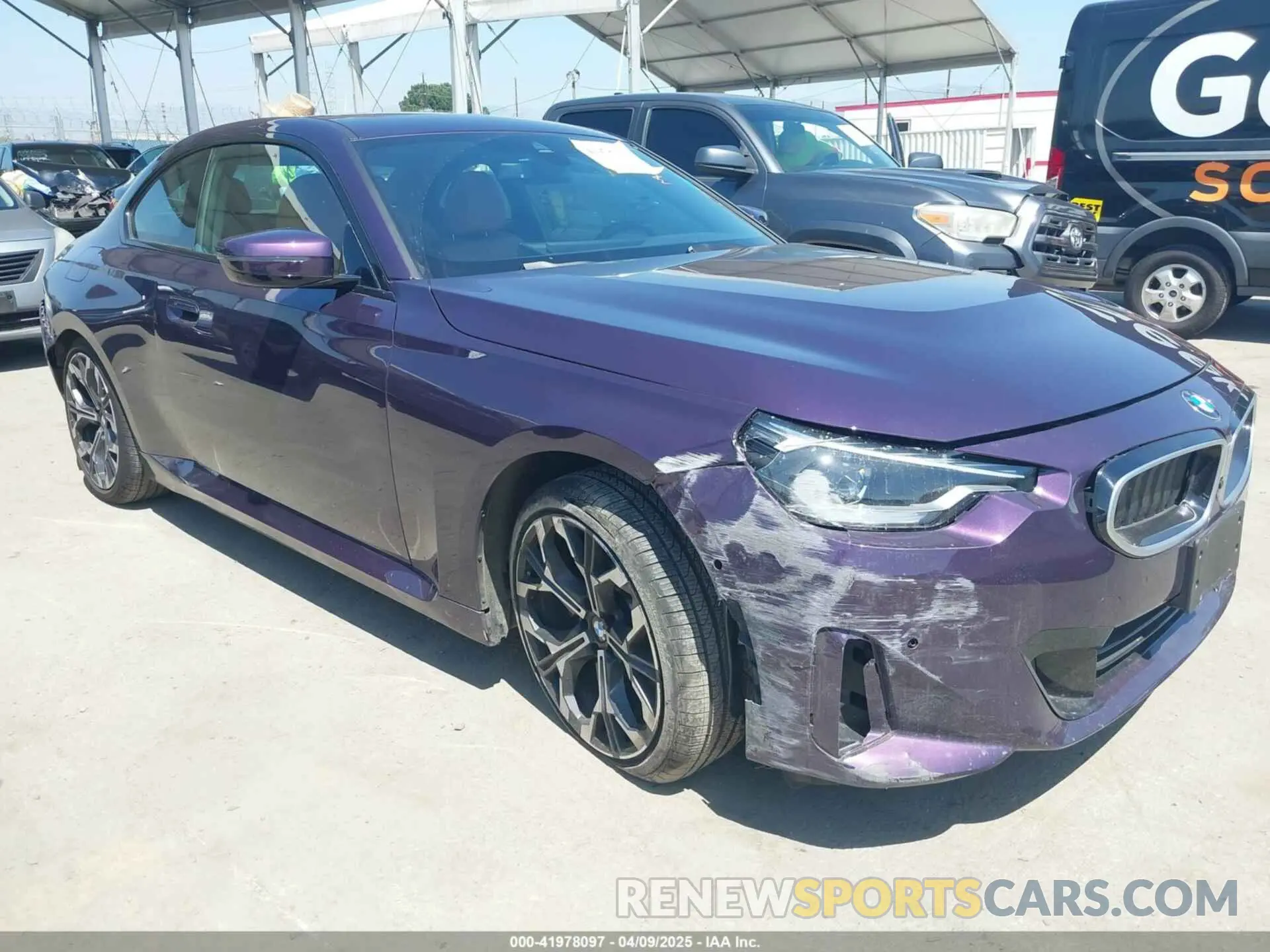 1 fotografías del automóvil dañado 3MW23CM01S8E94970 BMW 230 2025