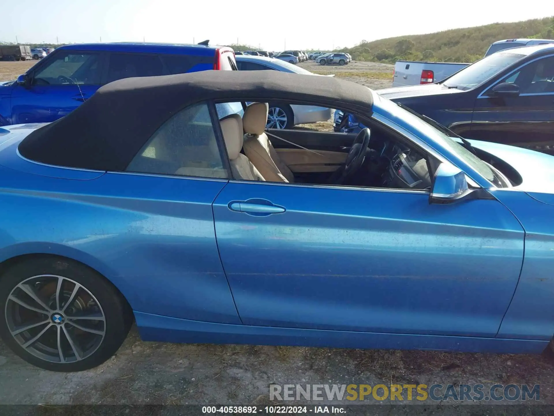 12 fotografías del automóvil dañado WBA2M7C51KVD51938 BMW 230I 2019