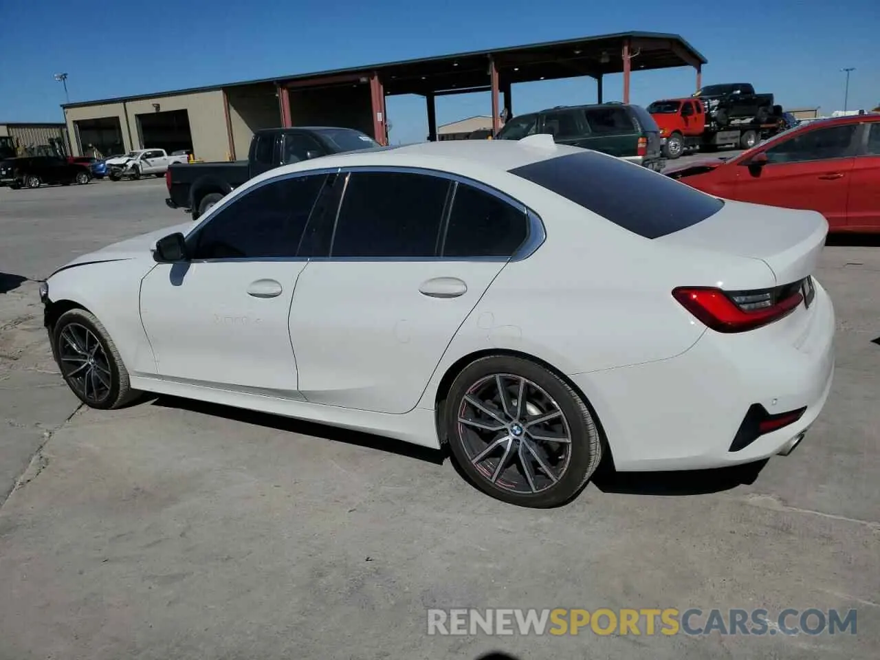 2 fotografías del automóvil dañado 3MW5R1J50K8B02707 BMW 3 SERIES 2019