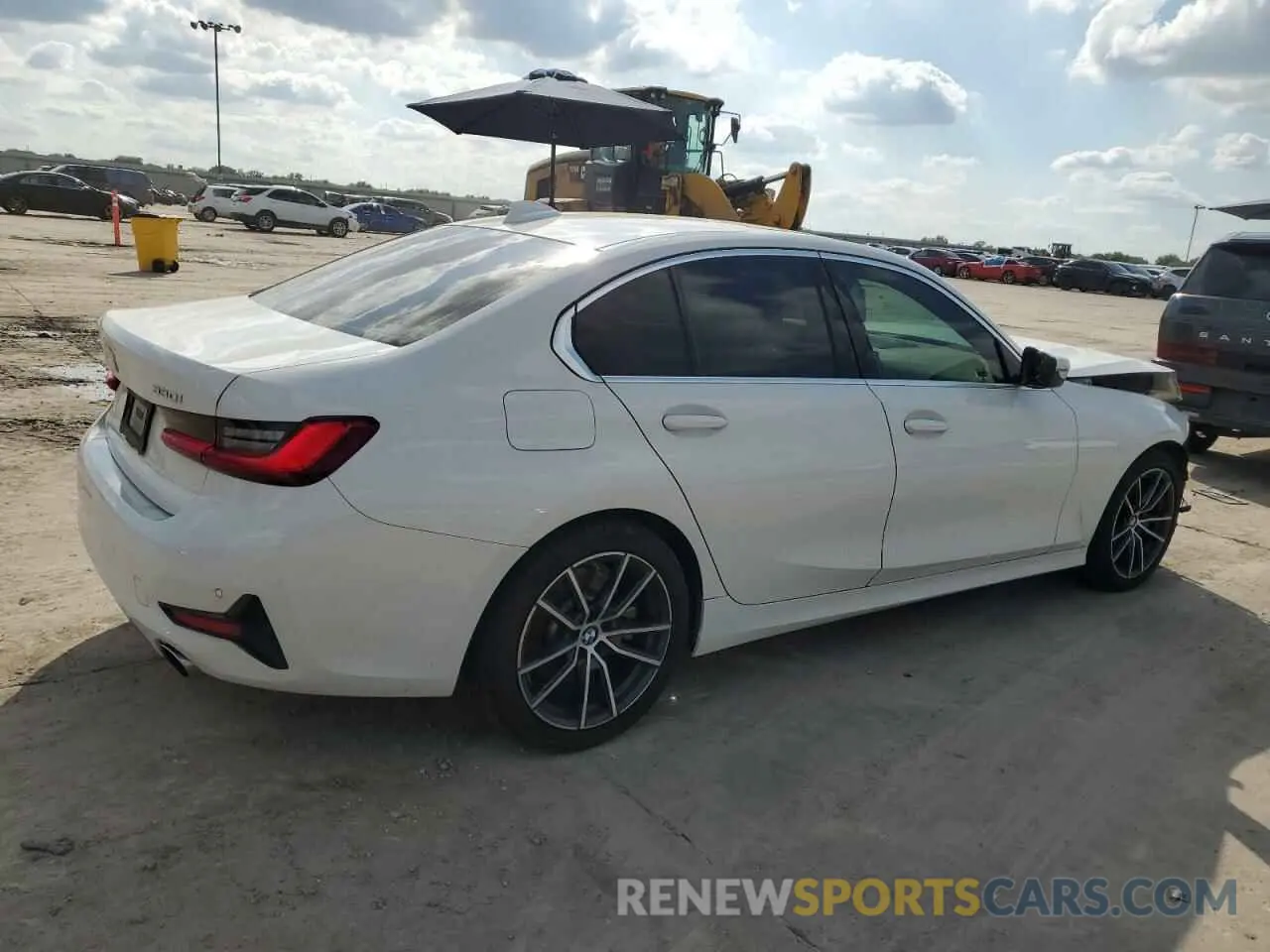 3 fotografías del automóvil dañado 3MW5R1J51K8B01887 BMW 3 SERIES 2019