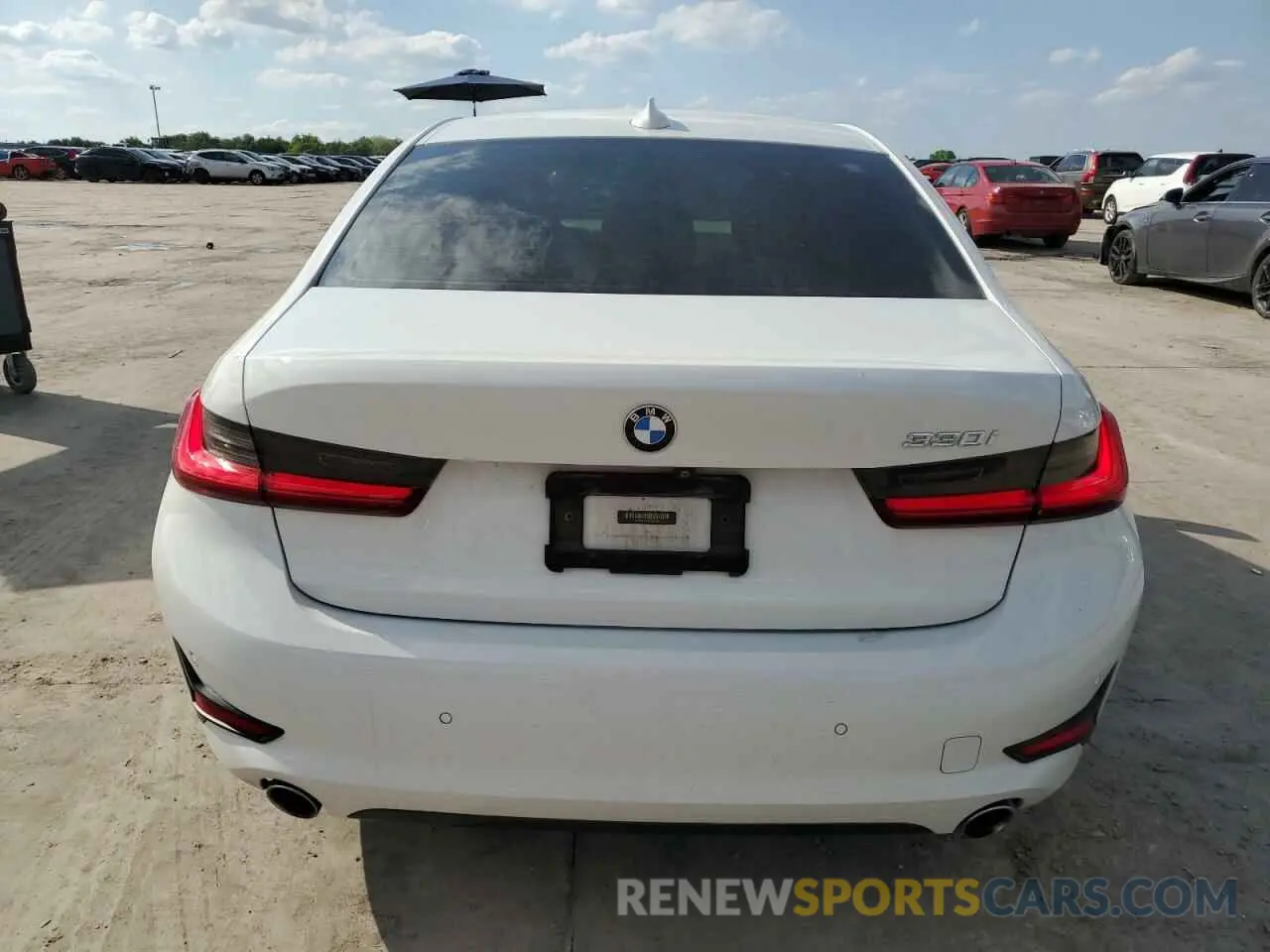 6 fotografías del automóvil dañado 3MW5R1J51K8B01887 BMW 3 SERIES 2019