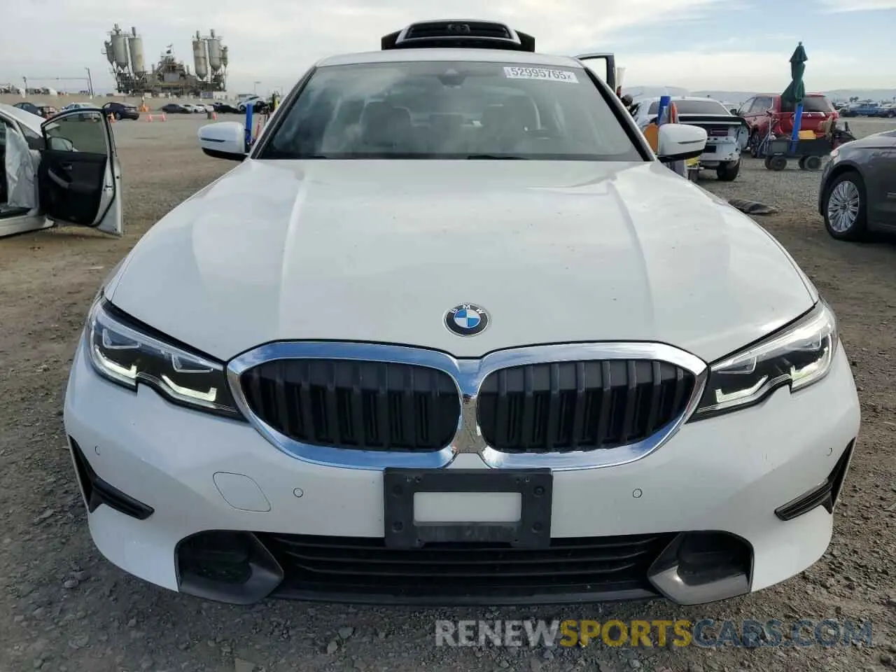 5 fotografías del automóvil dañado 3MW5R1J51K8B02182 BMW 3 SERIES 2019