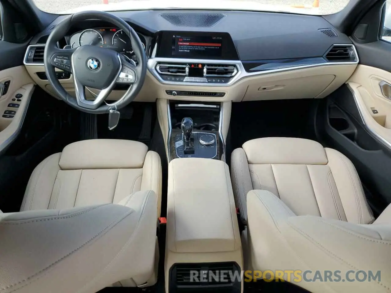 8 fotografías del automóvil dañado 3MW5R1J51K8B02182 BMW 3 SERIES 2019