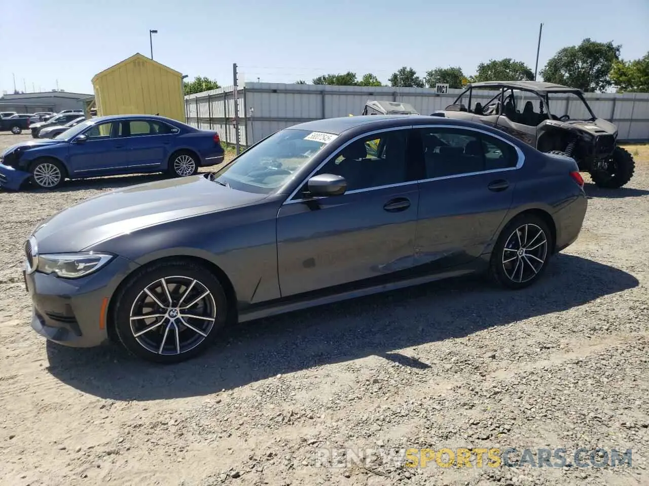 1 fotografías del automóvil dañado 3MW5R1J51K8B02344 BMW 3 SERIES 2019
