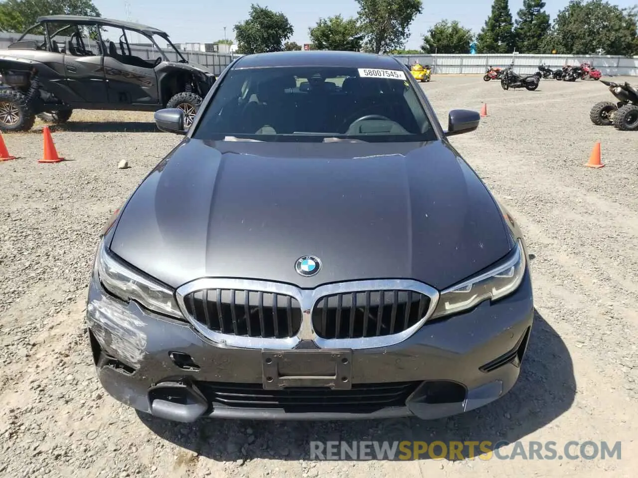 5 fotografías del automóvil dañado 3MW5R1J51K8B02344 BMW 3 SERIES 2019