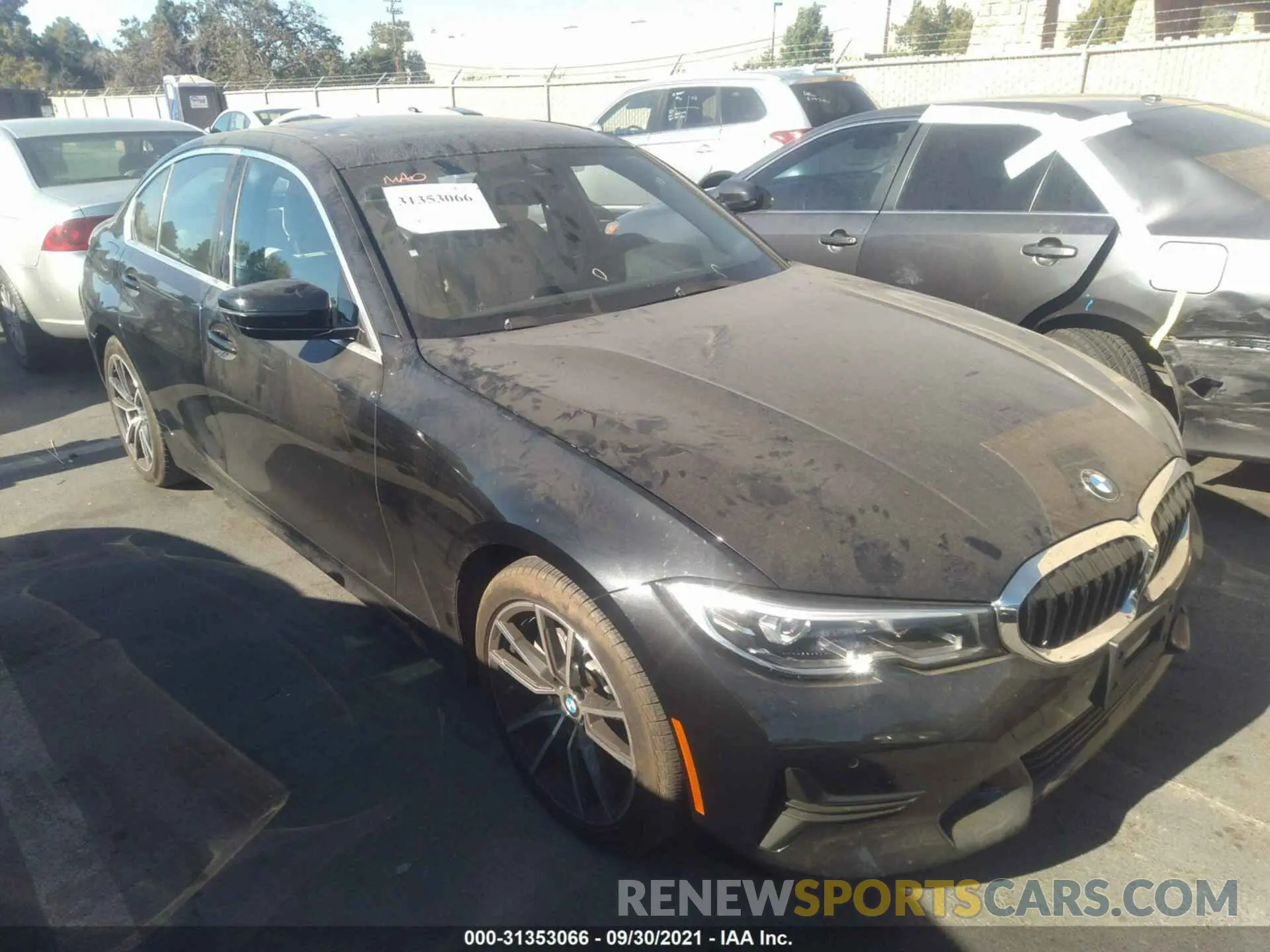 1 fotografías del automóvil dañado 3MW5R1J53K8B03365 BMW 3 SERIES 2019