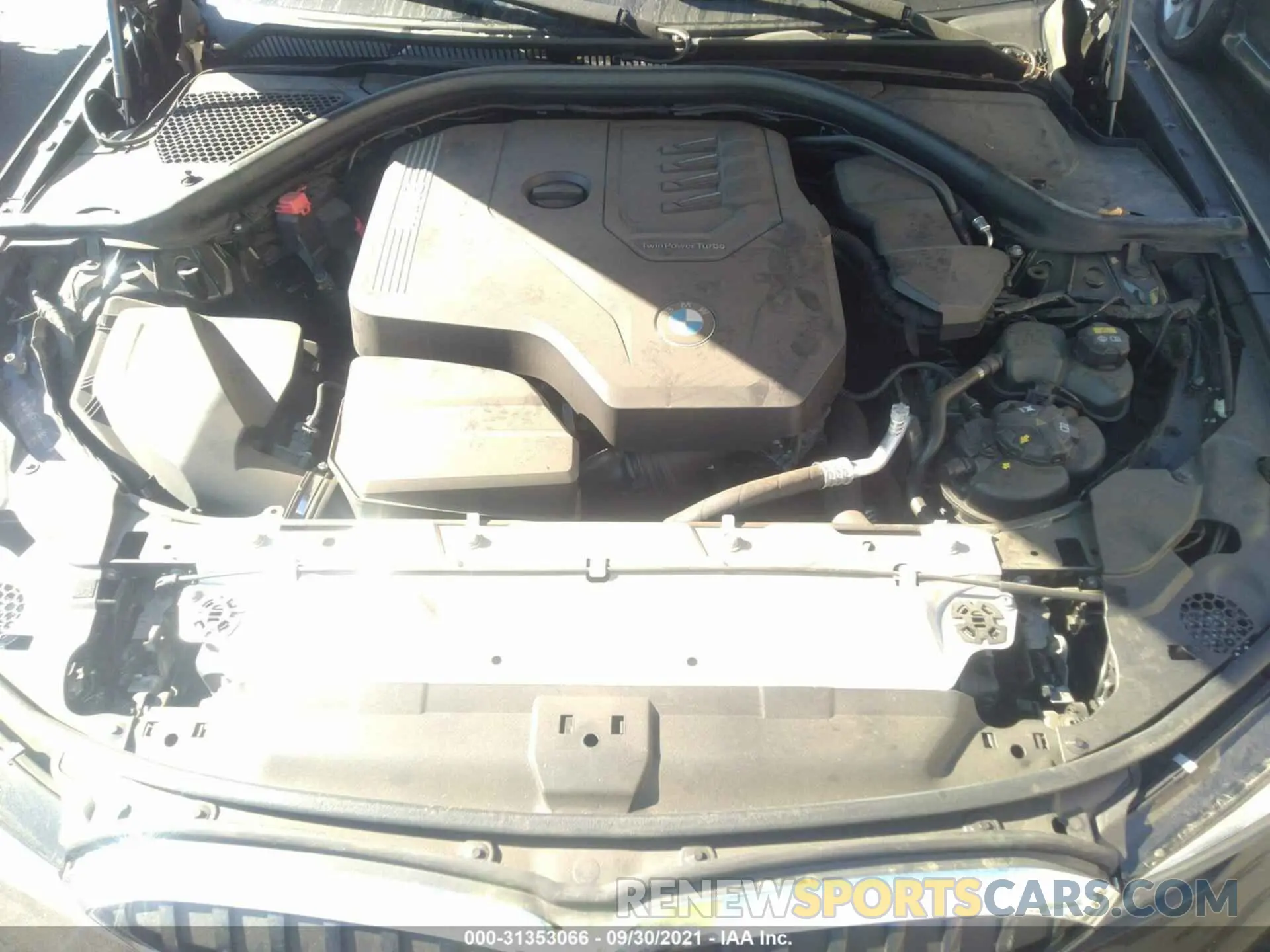 10 fotografías del automóvil dañado 3MW5R1J53K8B03365 BMW 3 SERIES 2019
