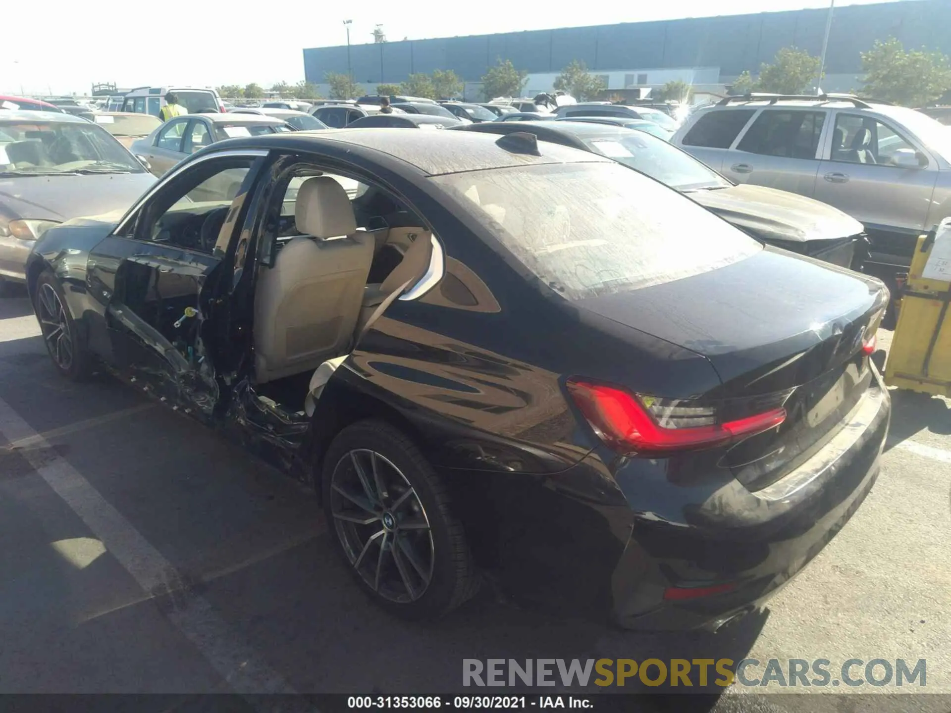 3 fotografías del automóvil dañado 3MW5R1J53K8B03365 BMW 3 SERIES 2019
