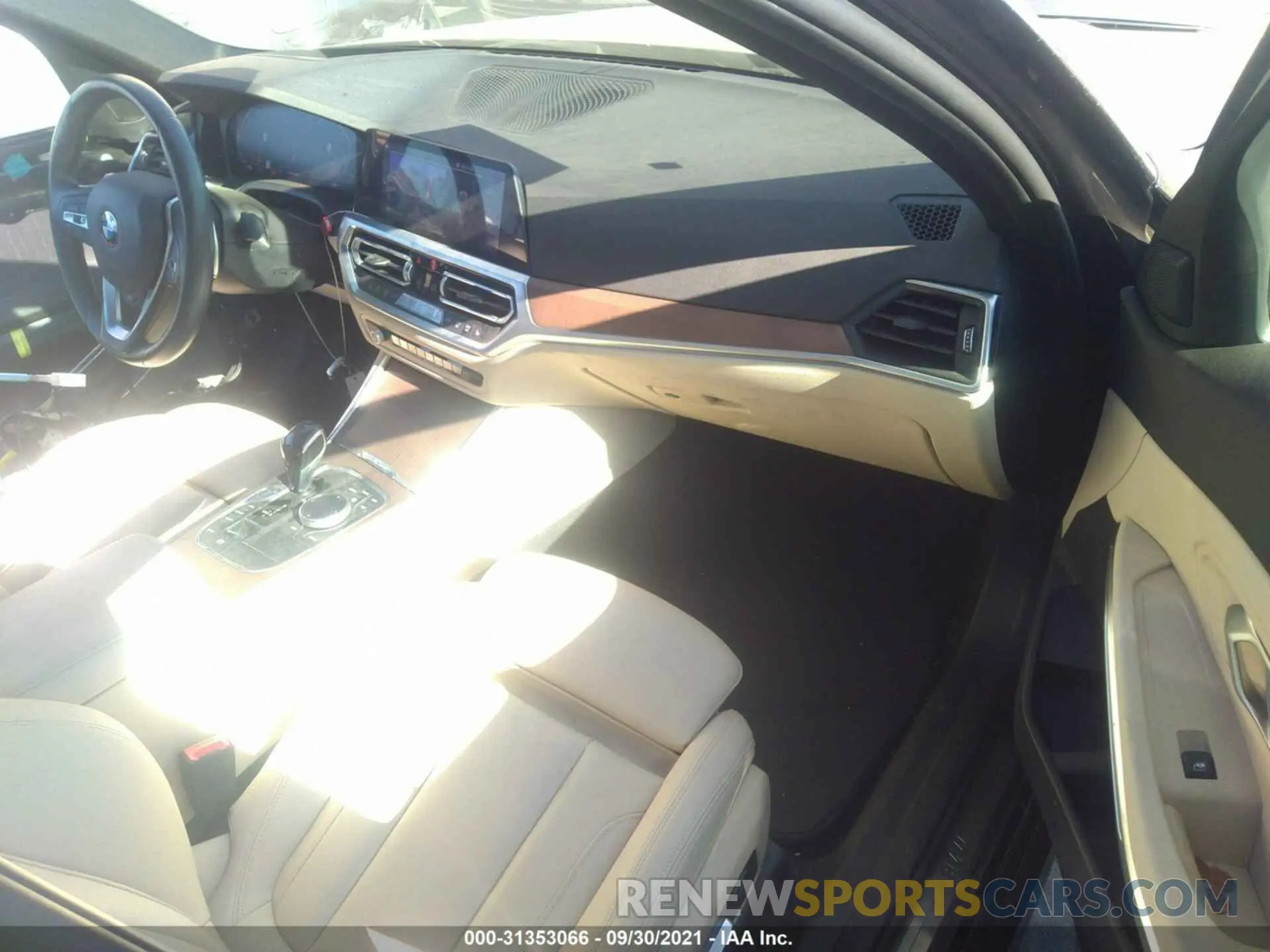 5 fotografías del automóvil dañado 3MW5R1J53K8B03365 BMW 3 SERIES 2019
