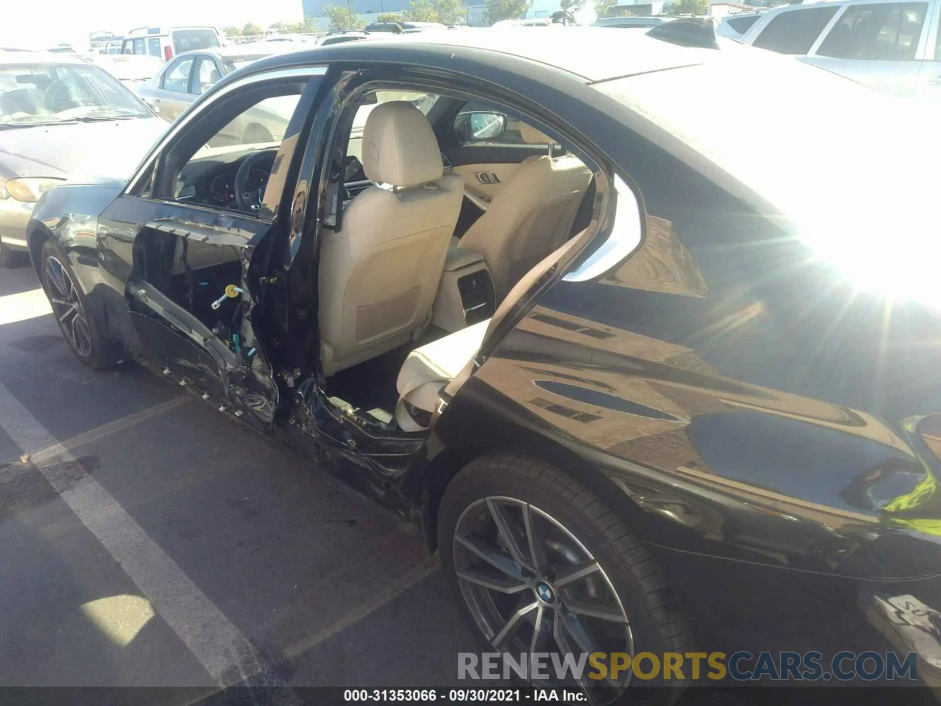 6 fotografías del automóvil dañado 3MW5R1J53K8B03365 BMW 3 SERIES 2019