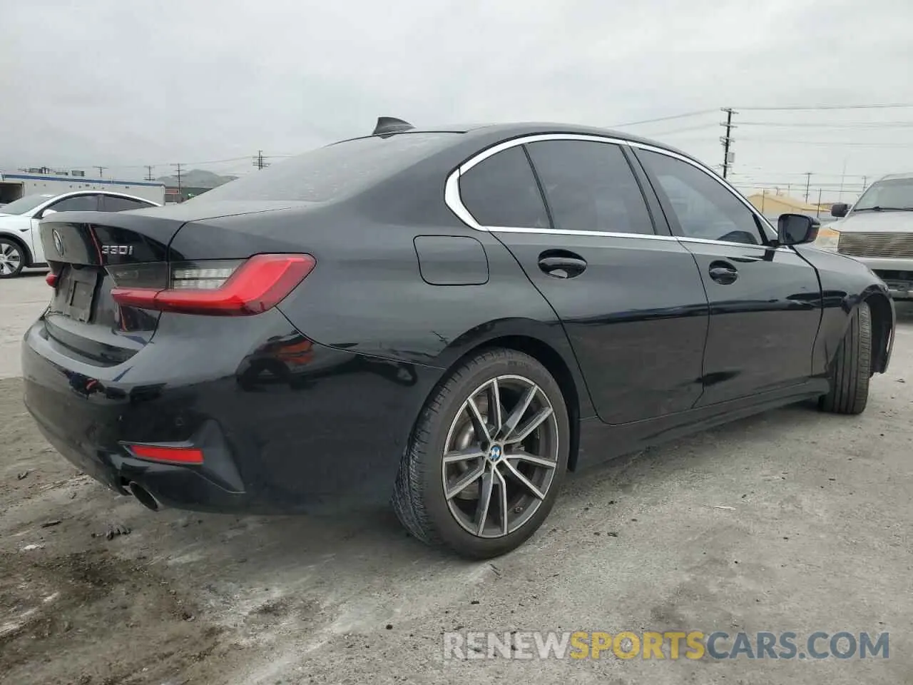3 fotografías del automóvil dañado 3MW5R1J54K8A05655 BMW 3 SERIES 2019