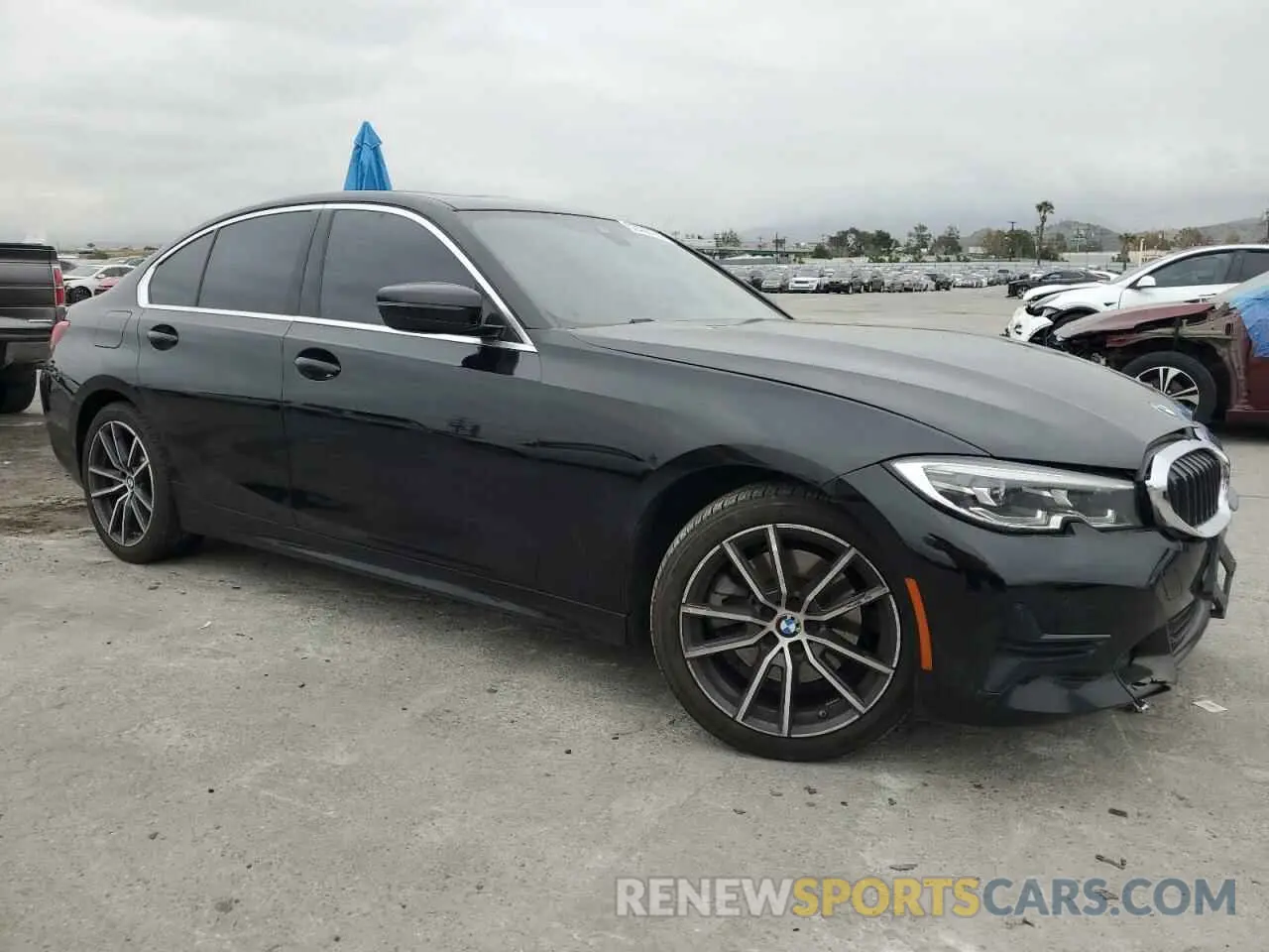 4 fotografías del automóvil dañado 3MW5R1J54K8A05655 BMW 3 SERIES 2019