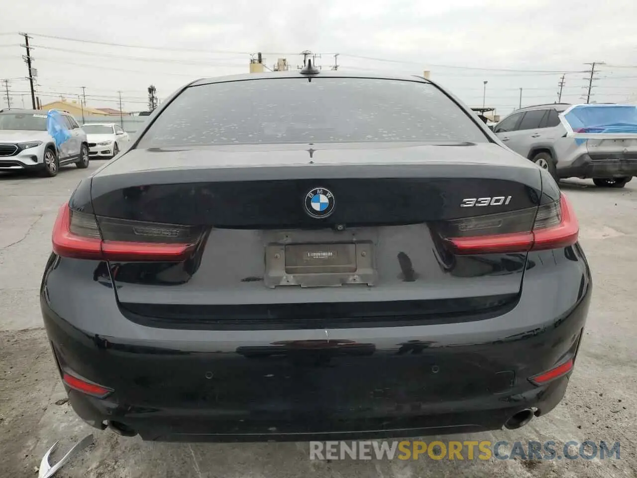 6 fotografías del automóvil dañado 3MW5R1J54K8A05655 BMW 3 SERIES 2019