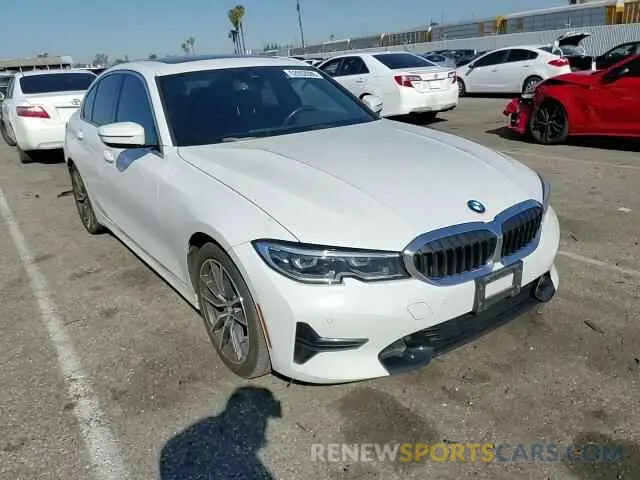 11 fotografías del automóvil dañado 3MW5R1J54K8B00443 BMW 3 SERIES 2019
