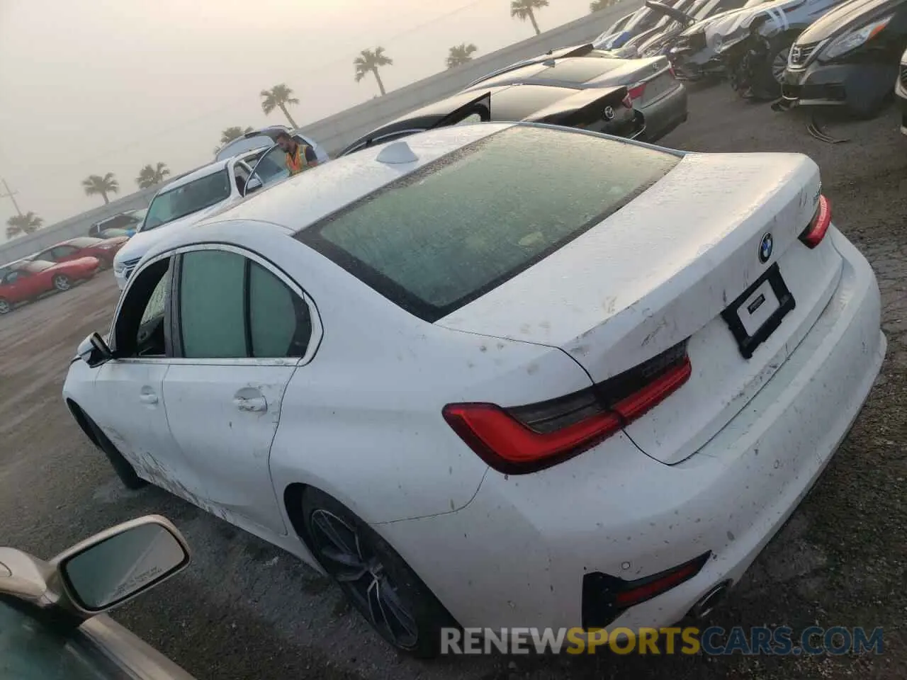 3 fotografías del automóvil dañado 3MW5R1J55K8B00189 BMW 3 SERIES 2019
