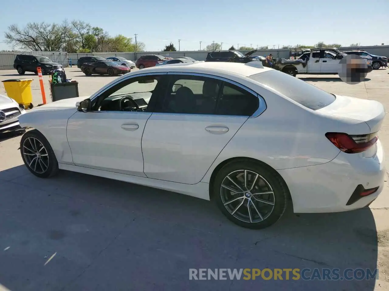 2 fotografías del automóvil dañado 3MW5R1J55K8B01407 BMW 3 SERIES 2019