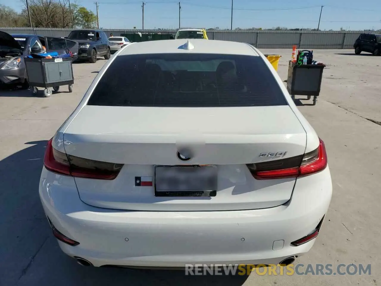 6 fotografías del automóvil dañado 3MW5R1J55K8B01407 BMW 3 SERIES 2019