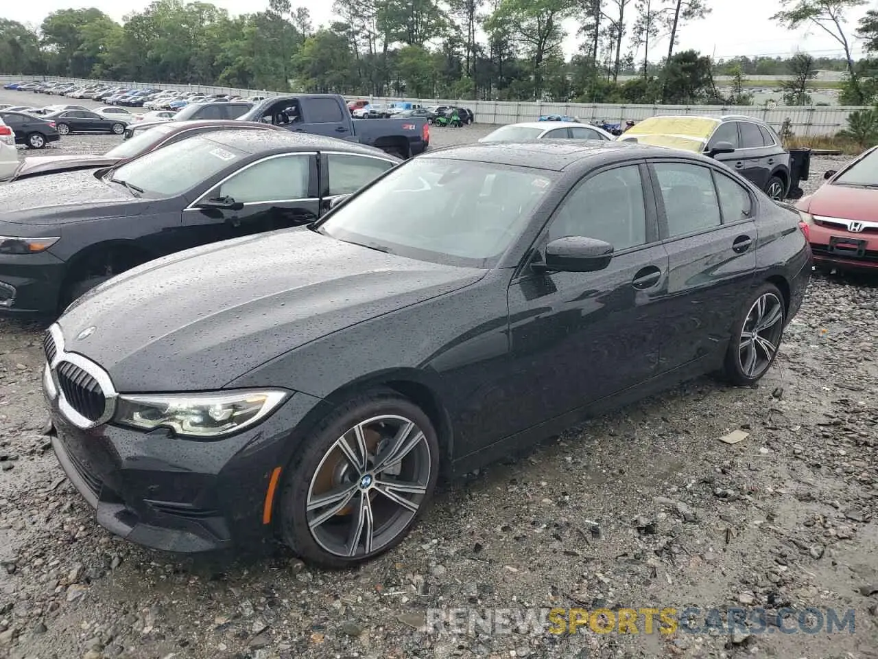 1 fotografías del automóvil dañado 3MW5R1J59K8A03836 BMW 3 SERIES 2019