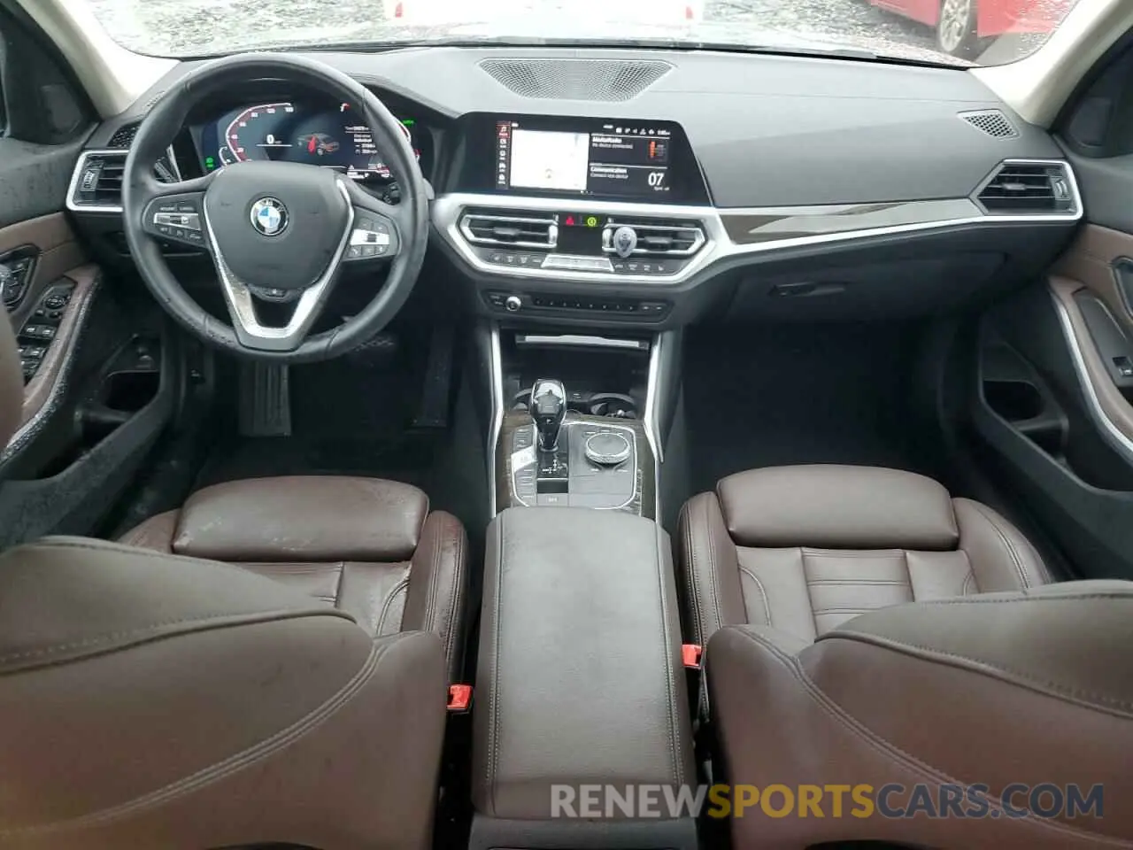 8 fotografías del automóvil dañado 3MW5R1J59K8A03836 BMW 3 SERIES 2019