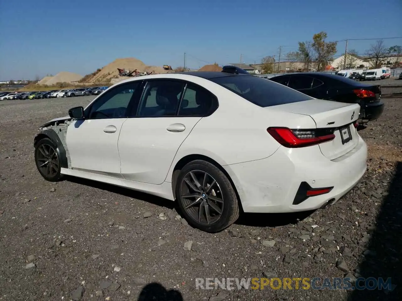 2 fotografías del automóvil dañado 3MW5R7J53K8B03336 BMW 3 SERIES 2019