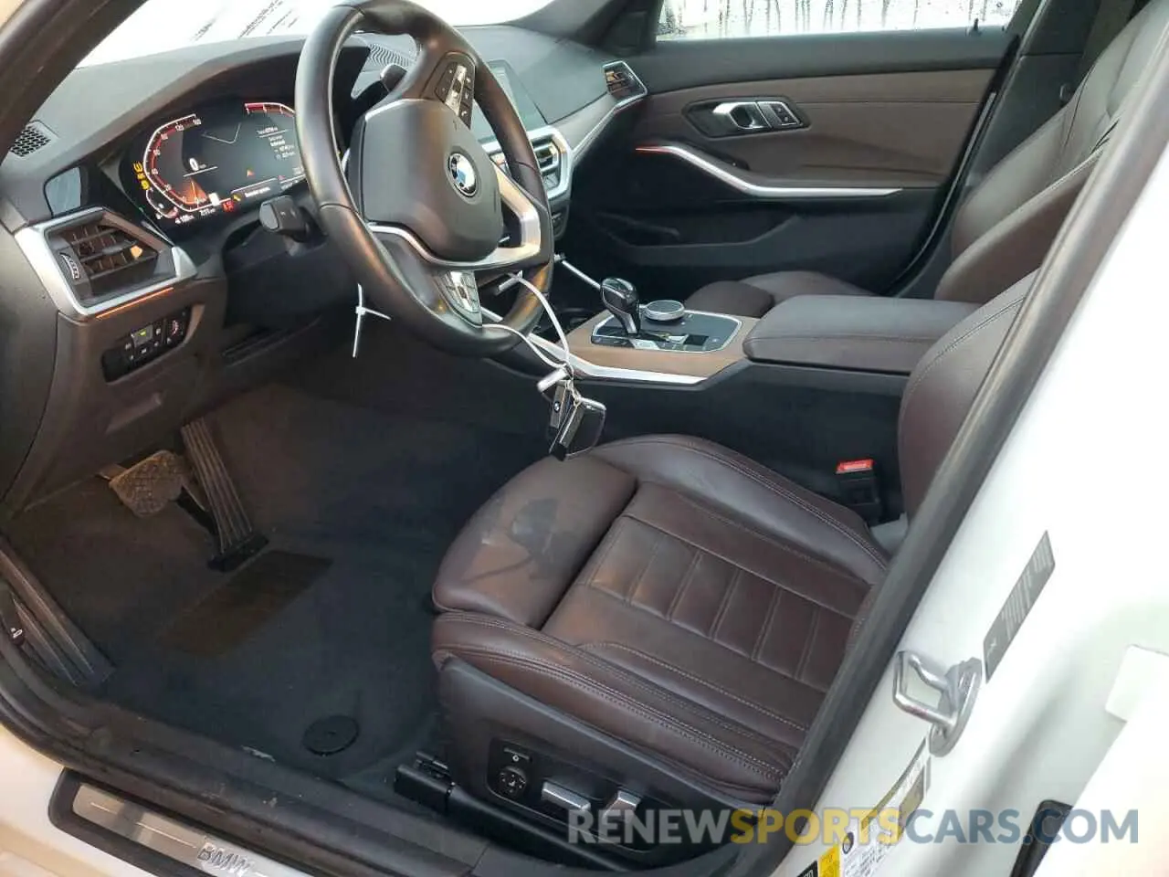 7 fotografías del automóvil dañado 3MW5R7J55K8B03029 BMW 3 SERIES 2019