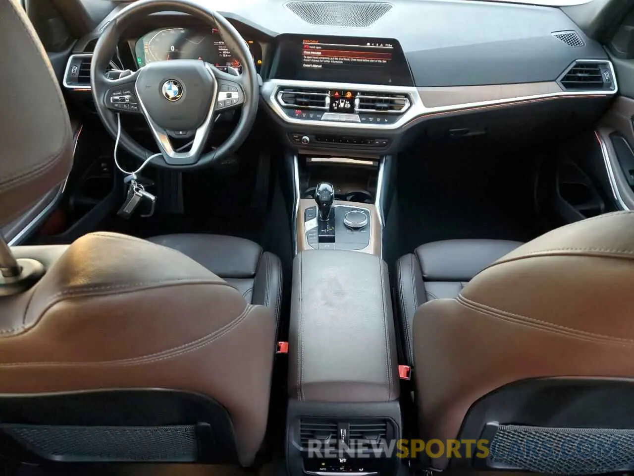 8 fotografías del automóvil dañado 3MW5R7J55K8B03029 BMW 3 SERIES 2019