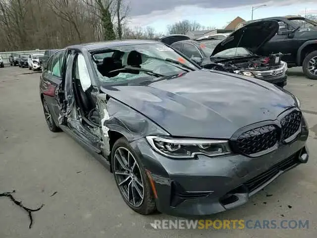 10 fotografías del automóvil dañado 3MW5R7J59K8B00893 BMW 3 SERIES 2019