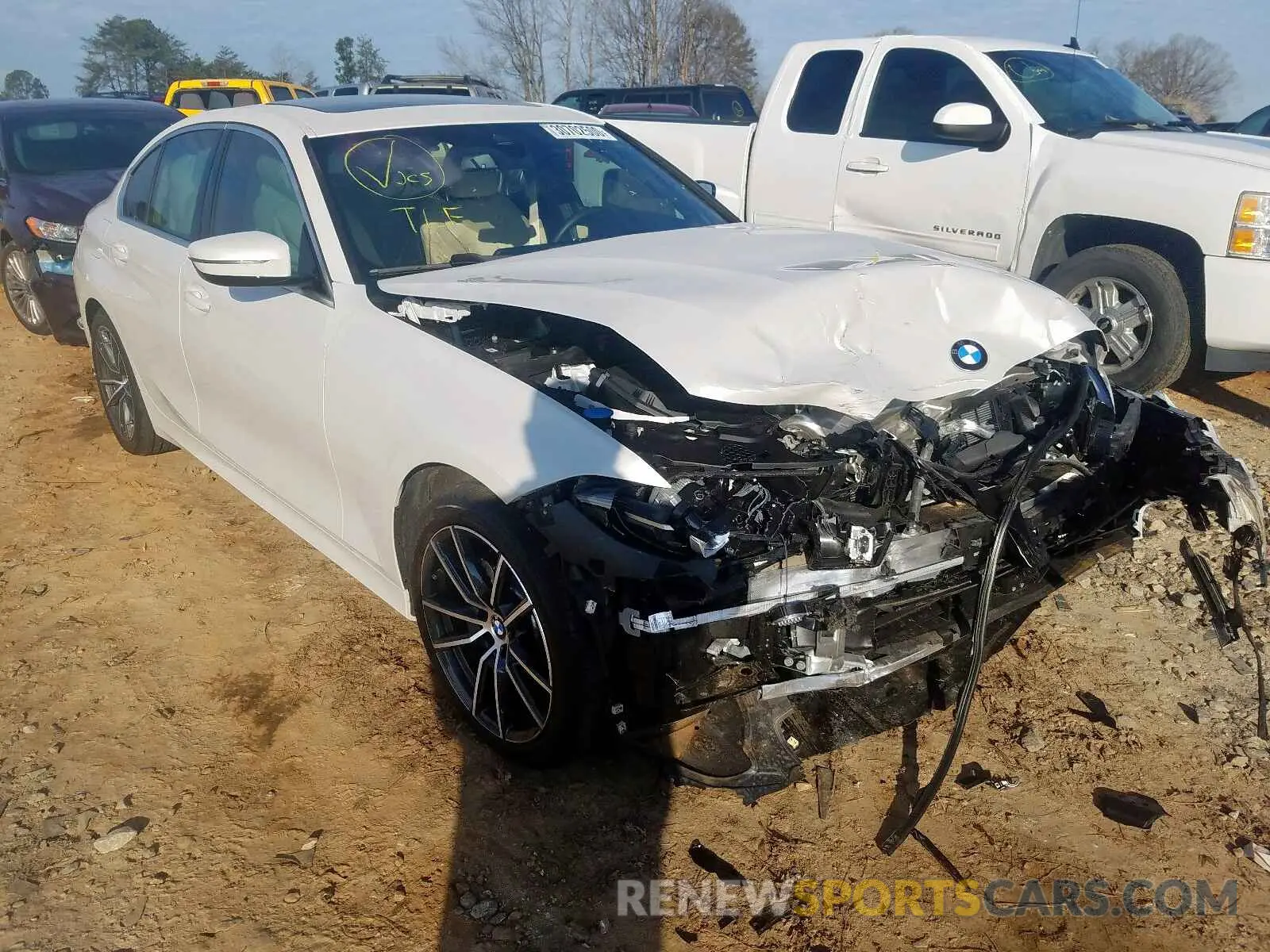 1 fotografías del automóvil dañado WBA5R1C50KAJ98940 BMW 3 SERIES 2019