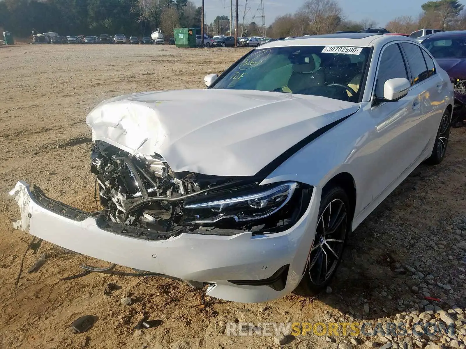 2 fotografías del automóvil dañado WBA5R1C50KAJ98940 BMW 3 SERIES 2019