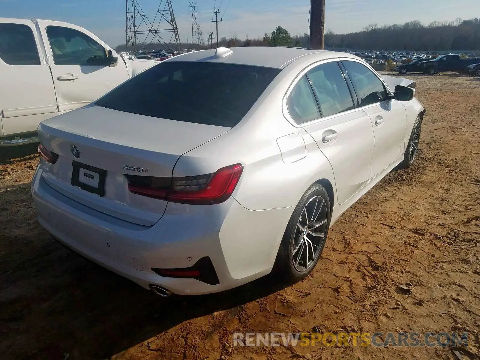 4 fotografías del automóvil dañado WBA5R1C50KAJ98940 BMW 3 SERIES 2019